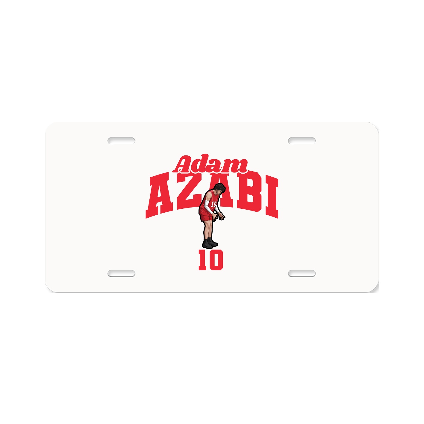 License Plate — Signature Arch in Classic