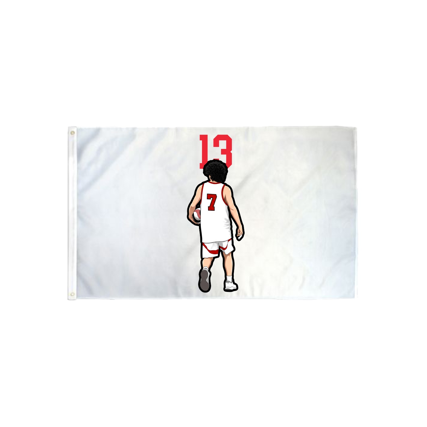3x5 Flag — Number Top in Classic