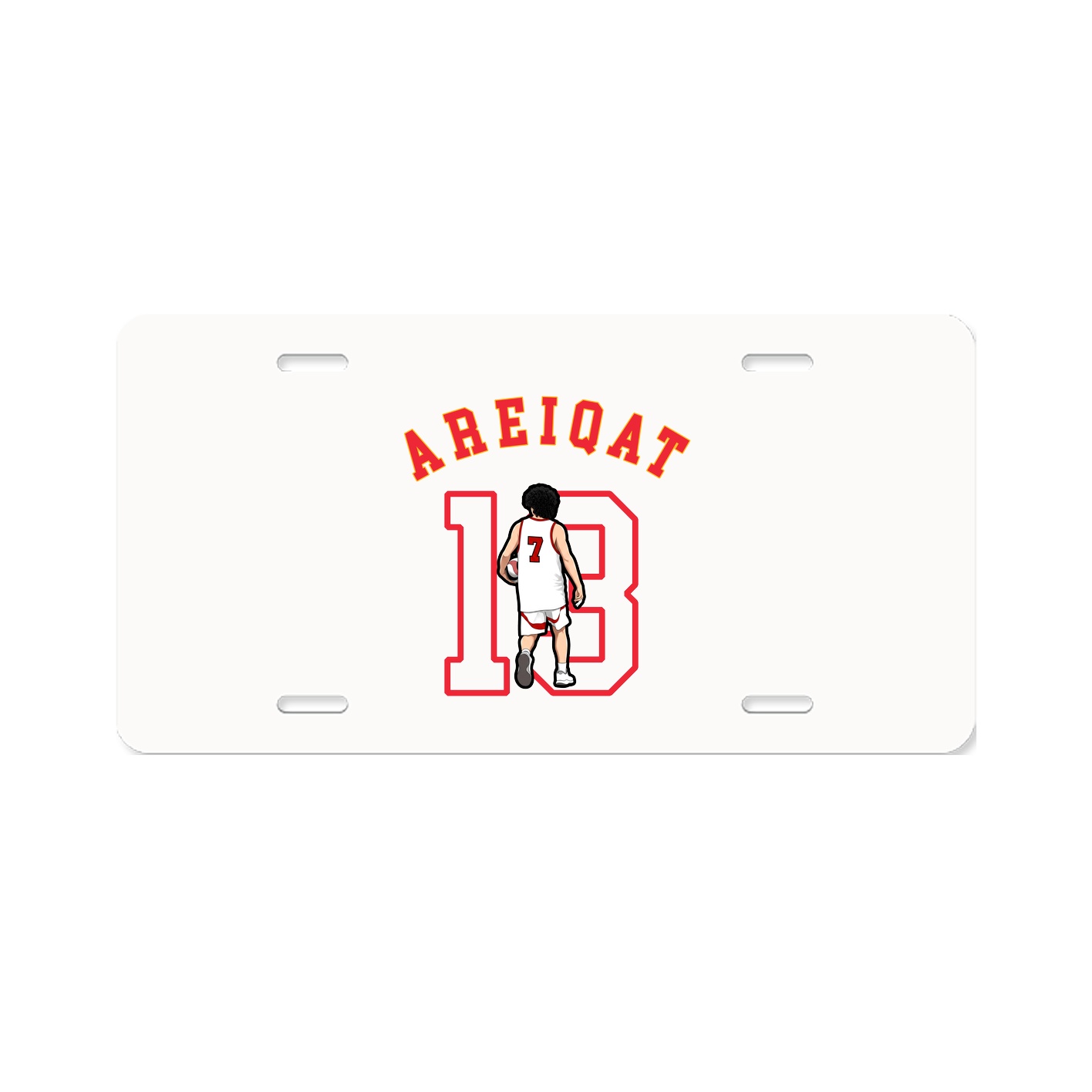 License Plate — Shirsey Arch in Classic