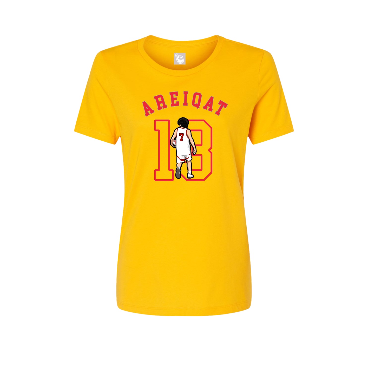 Womens Tee — Shirsey Arch in Gold