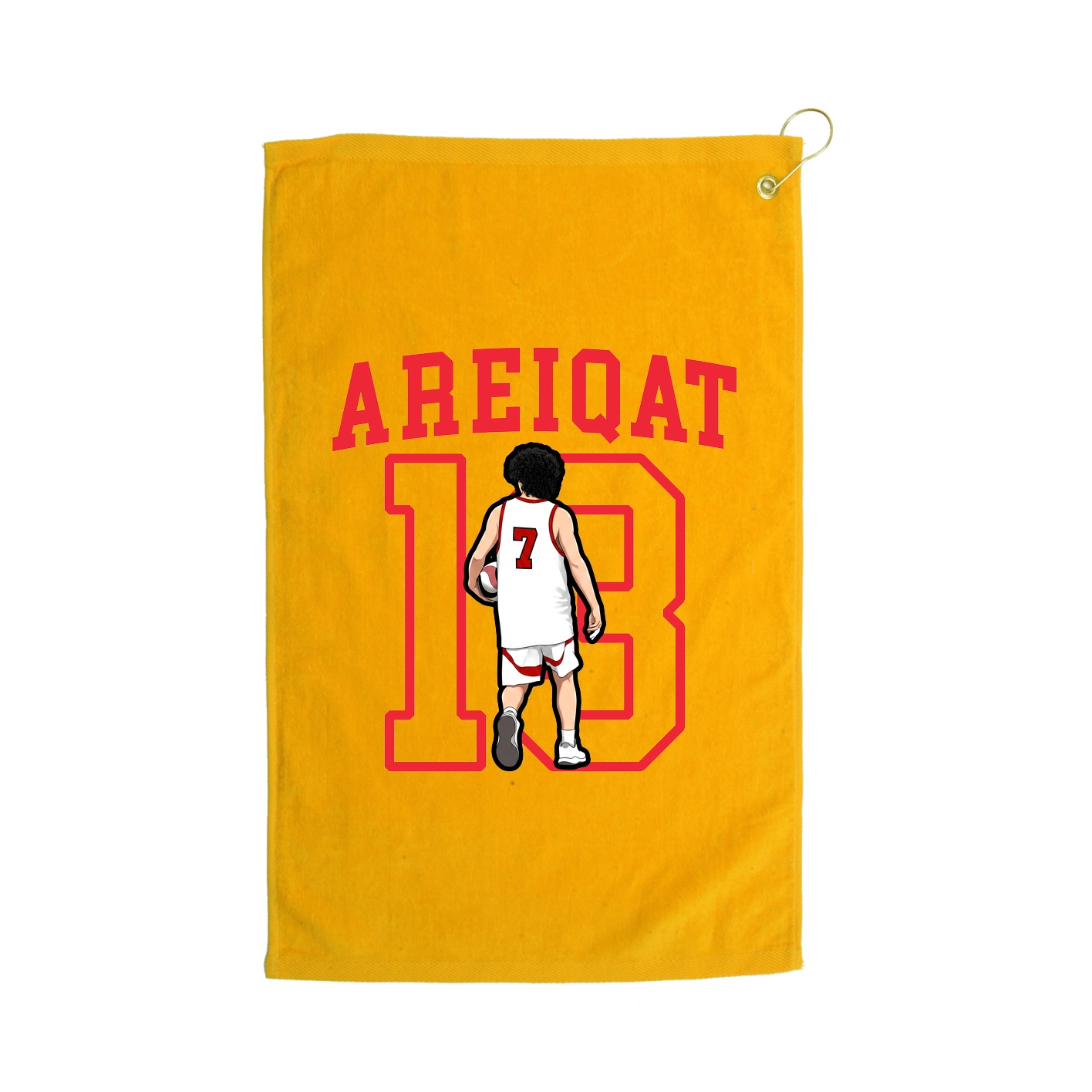 Golf Towel — Shirsey in Gold