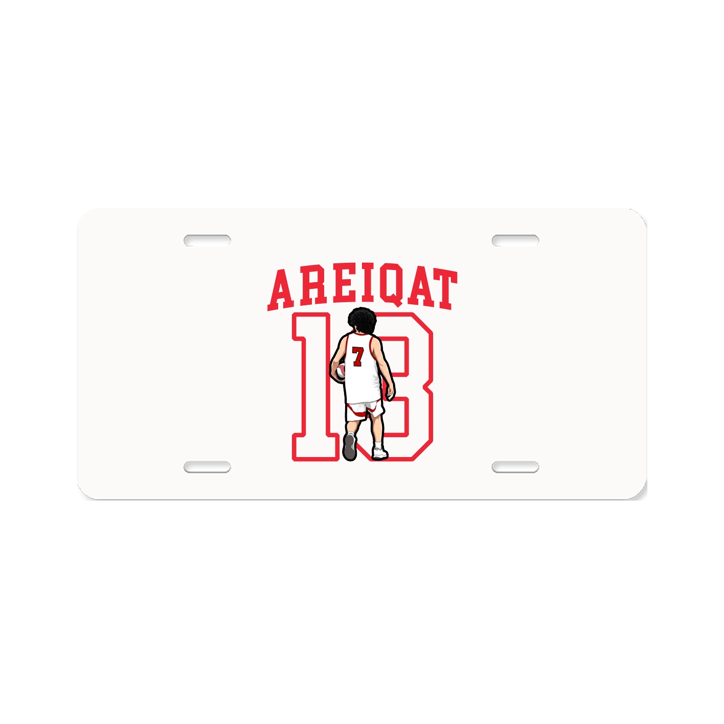 Aluminum License Plate