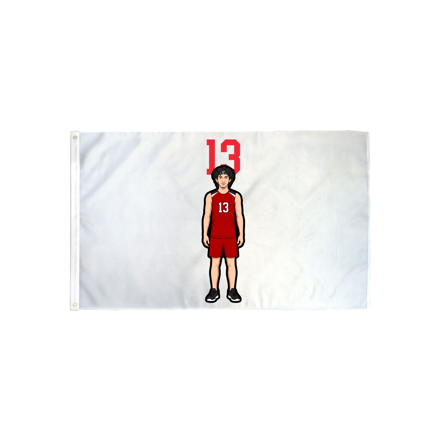 3x5 Flag — Number Top in Classic