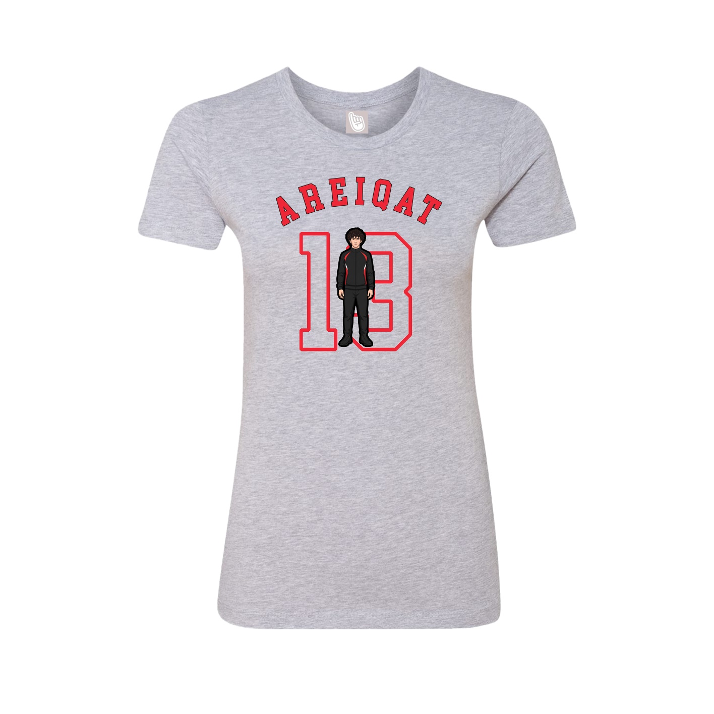 Womens Tee — Shirsey Arch in Grey