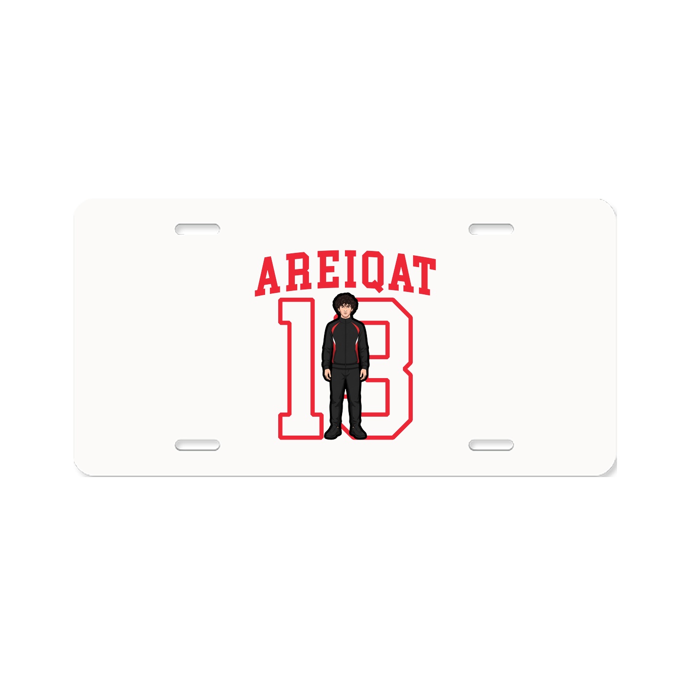 License Plate — Shirsey in Classic