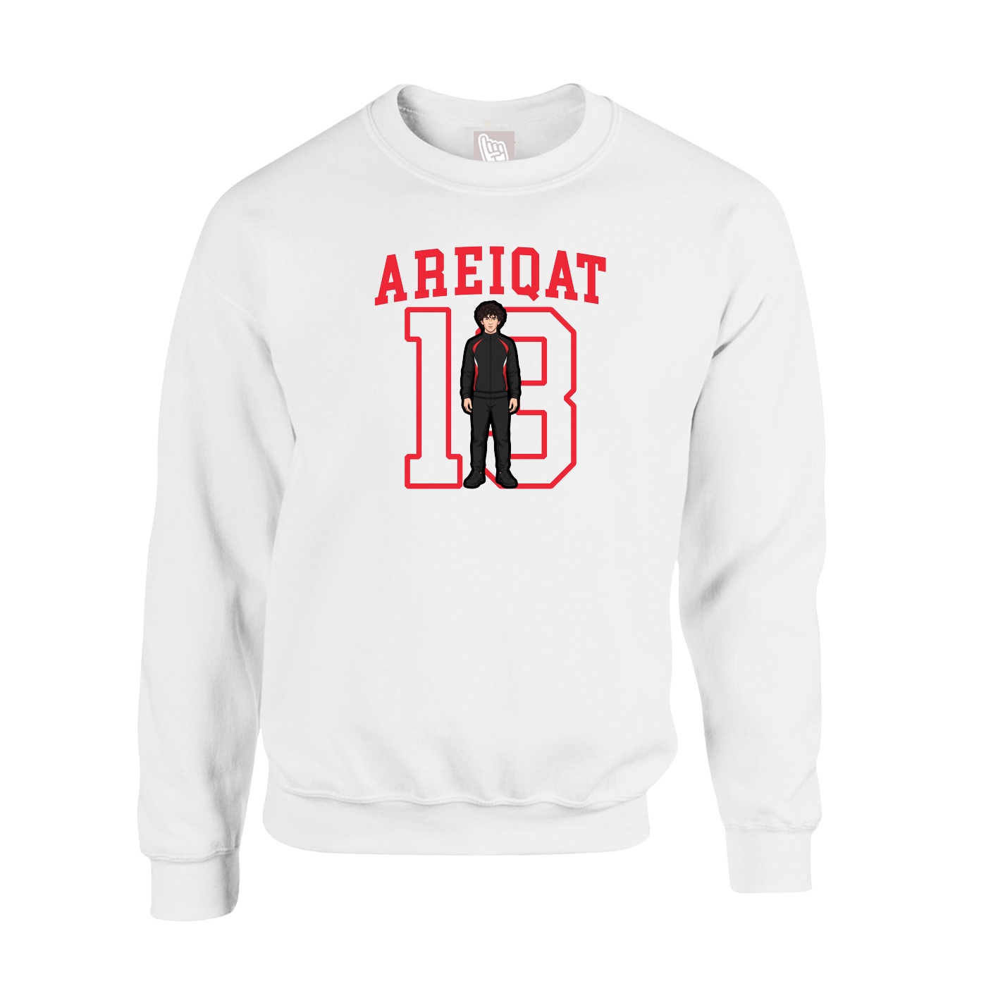 Fleece Crew — Shirsey in White