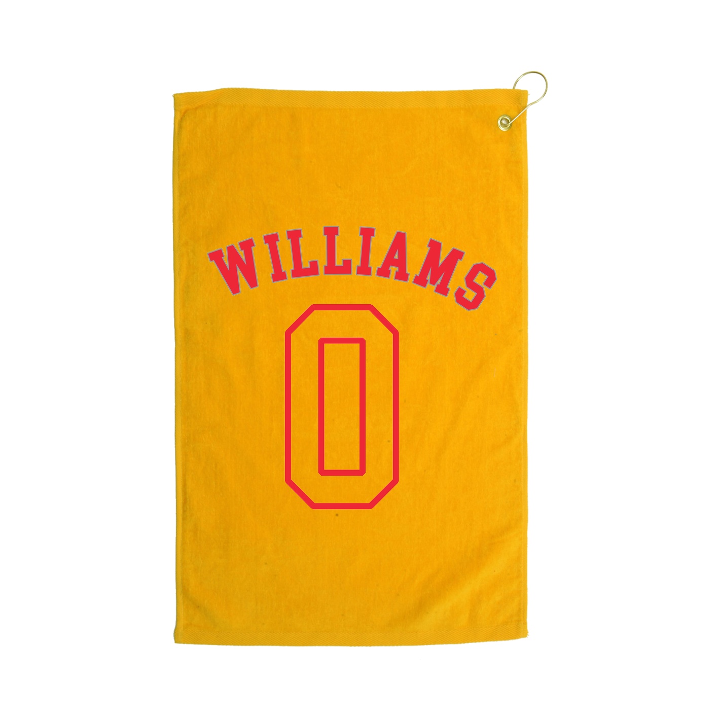 Golf Towel — Shirsey Arch in Gold