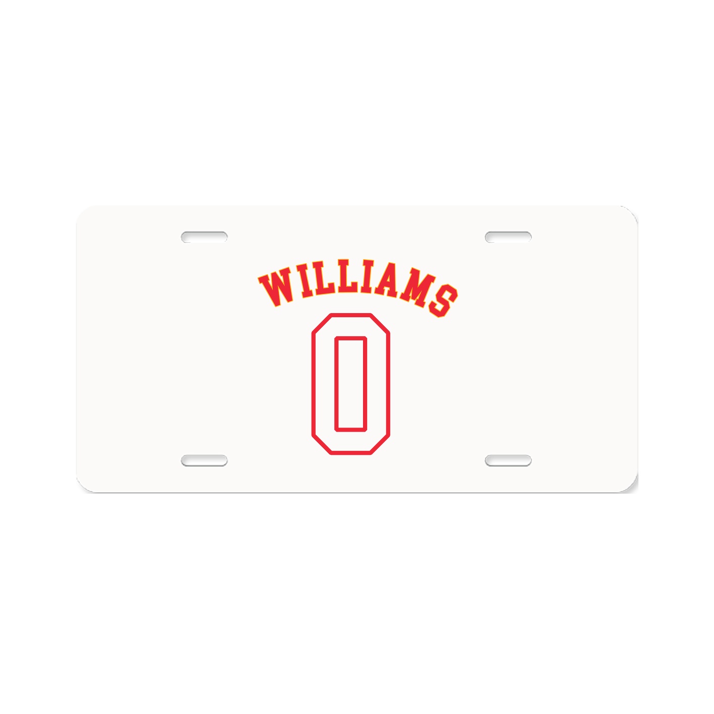 License Plate — Shirsey Arch in Classic
