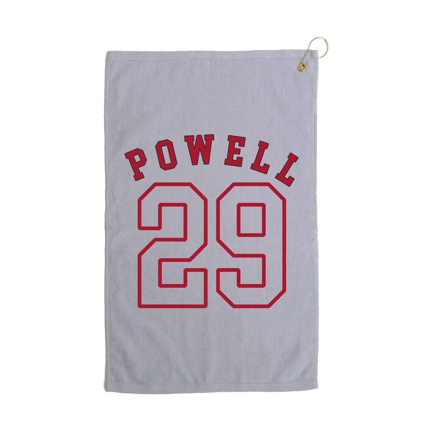 Golf Towel — Shirsey Arch in Grey