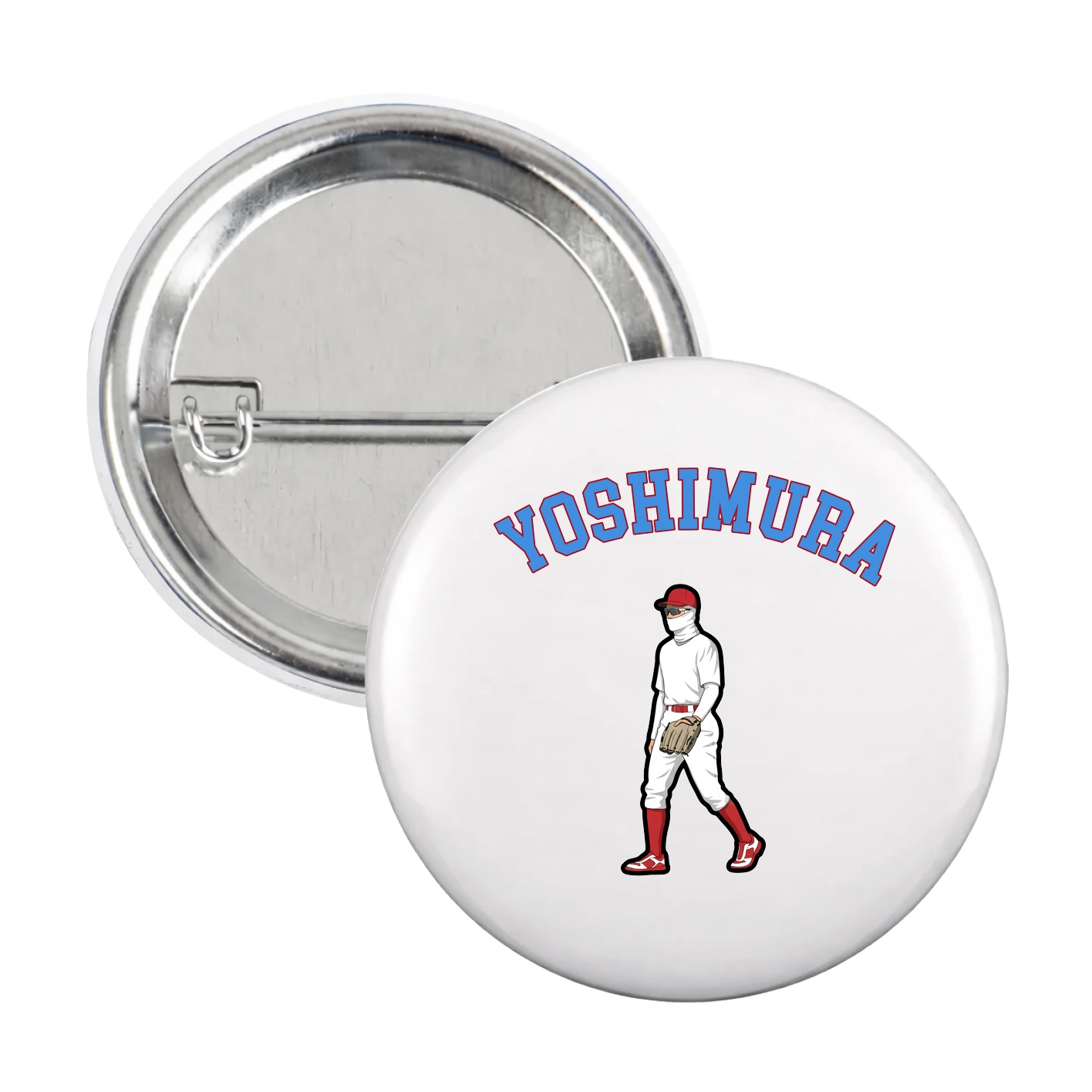 Game Day Button — Shirsey Arch in White
