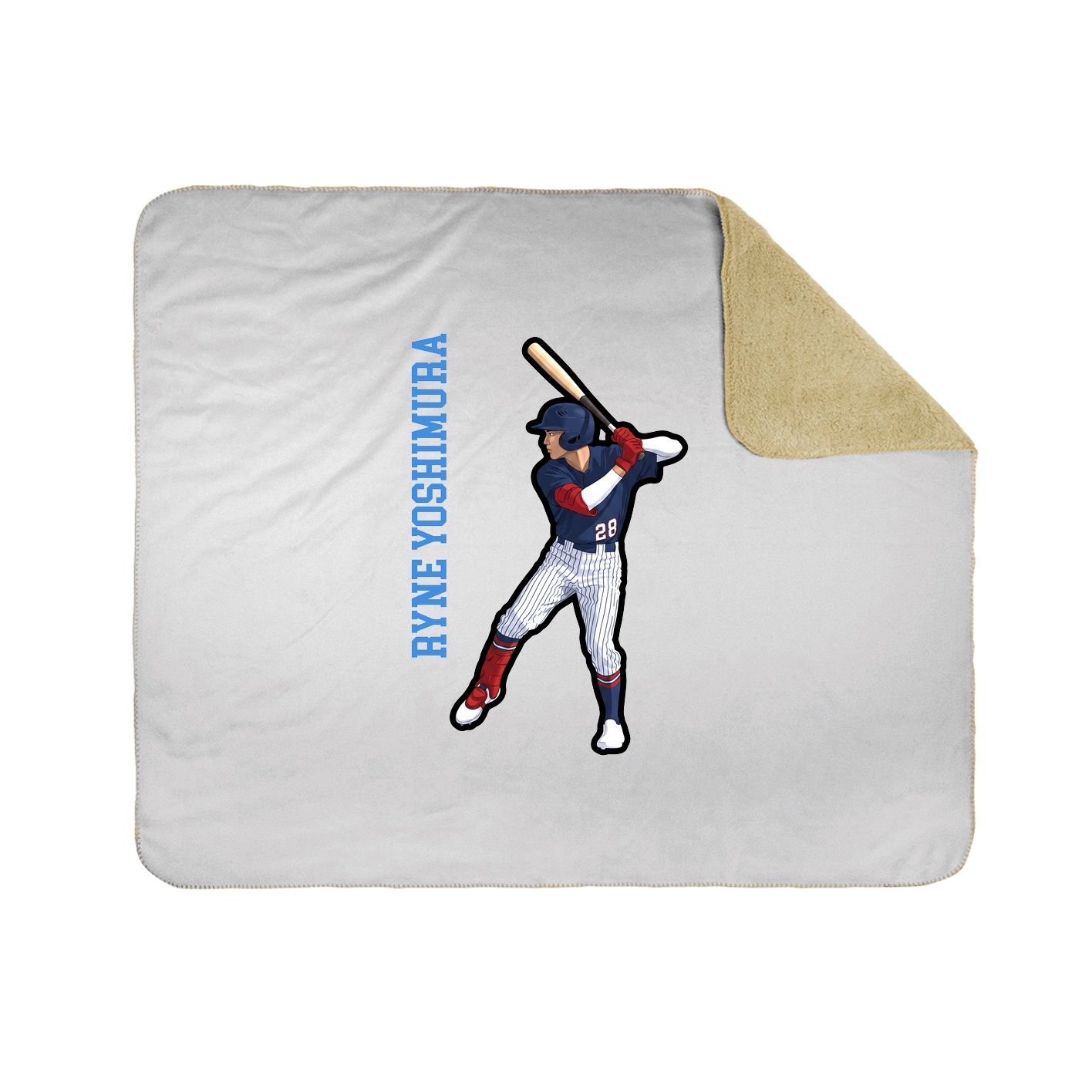 50x60 Sherpa Lined Throw Blanket