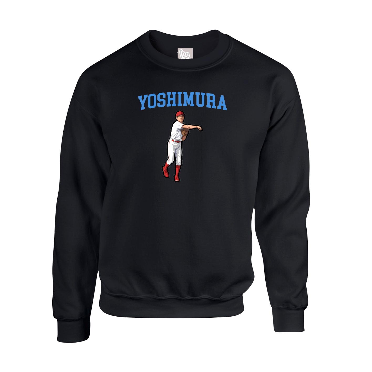 Fleece Crew — Shirsey in Black