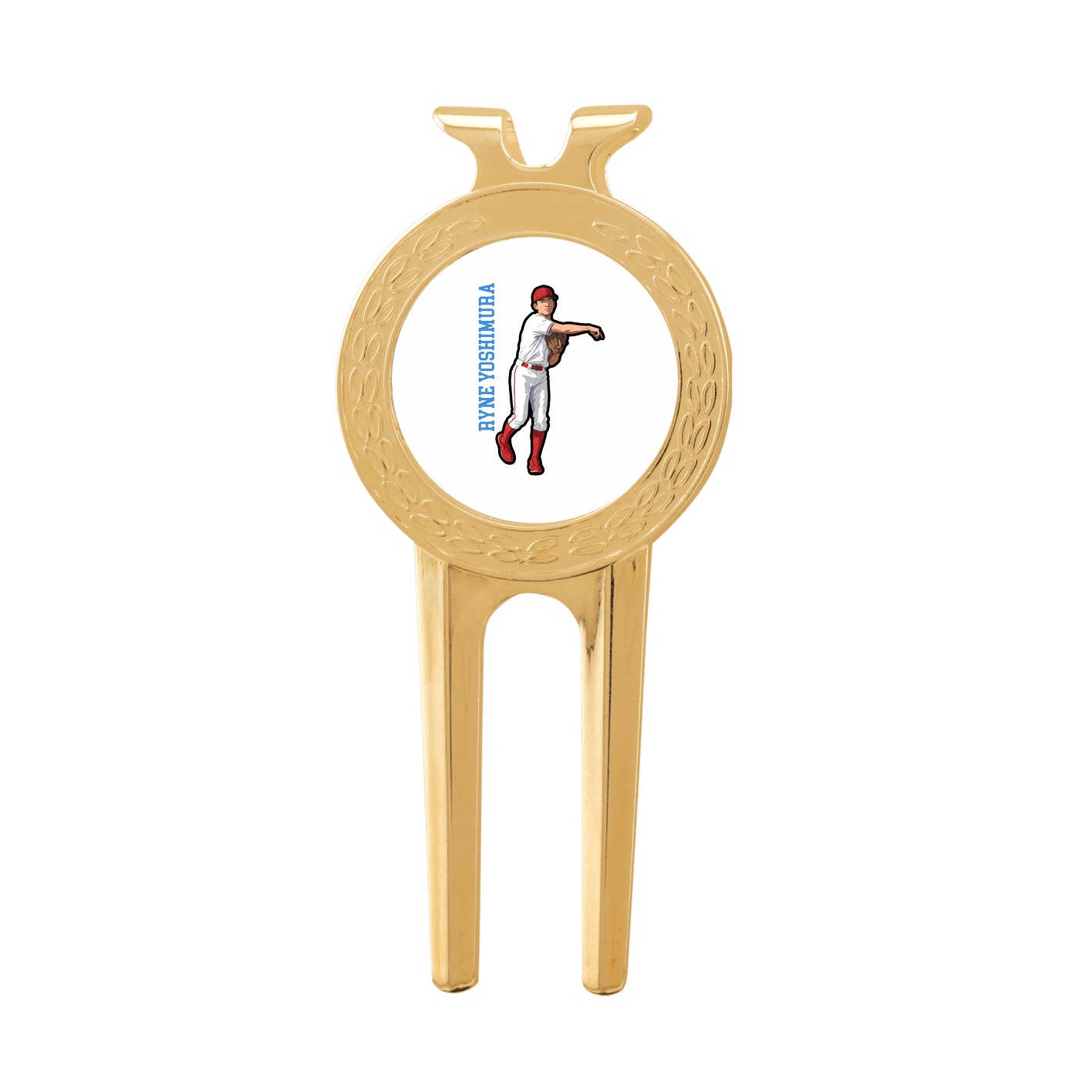 Divot Tool with Ball Marker — Name Vertical in Classic