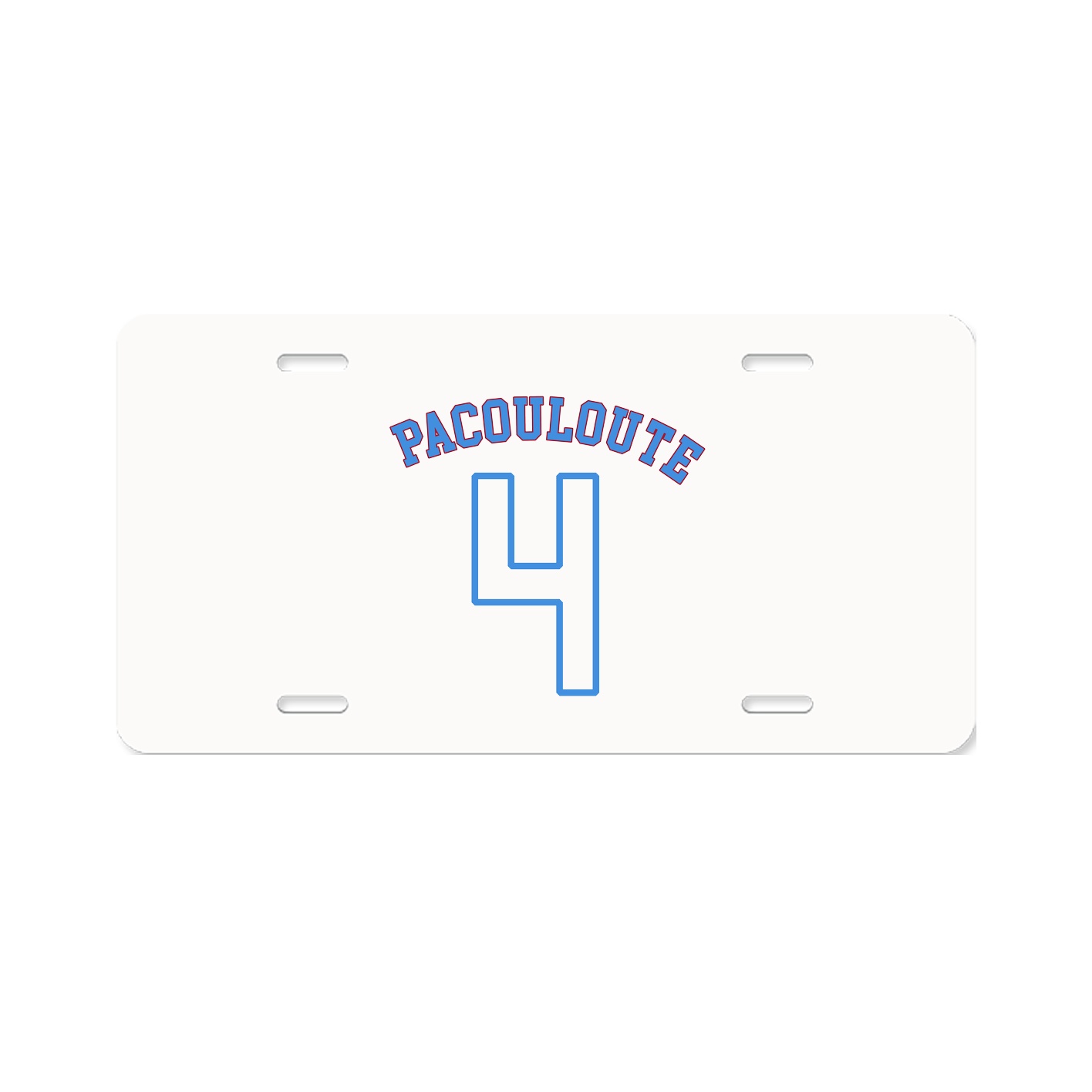 License Plate — Shirsey Arch in Classic