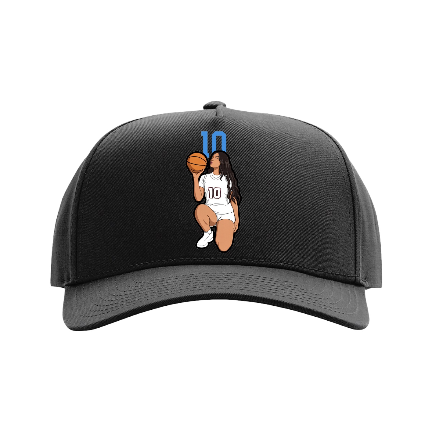 Full Fabric Five-Panel Champ Cap