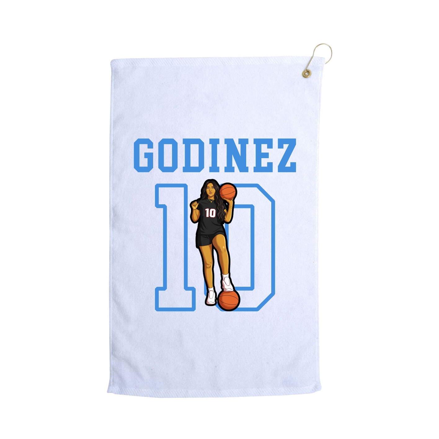 Golf Towel — Shirsey in White
