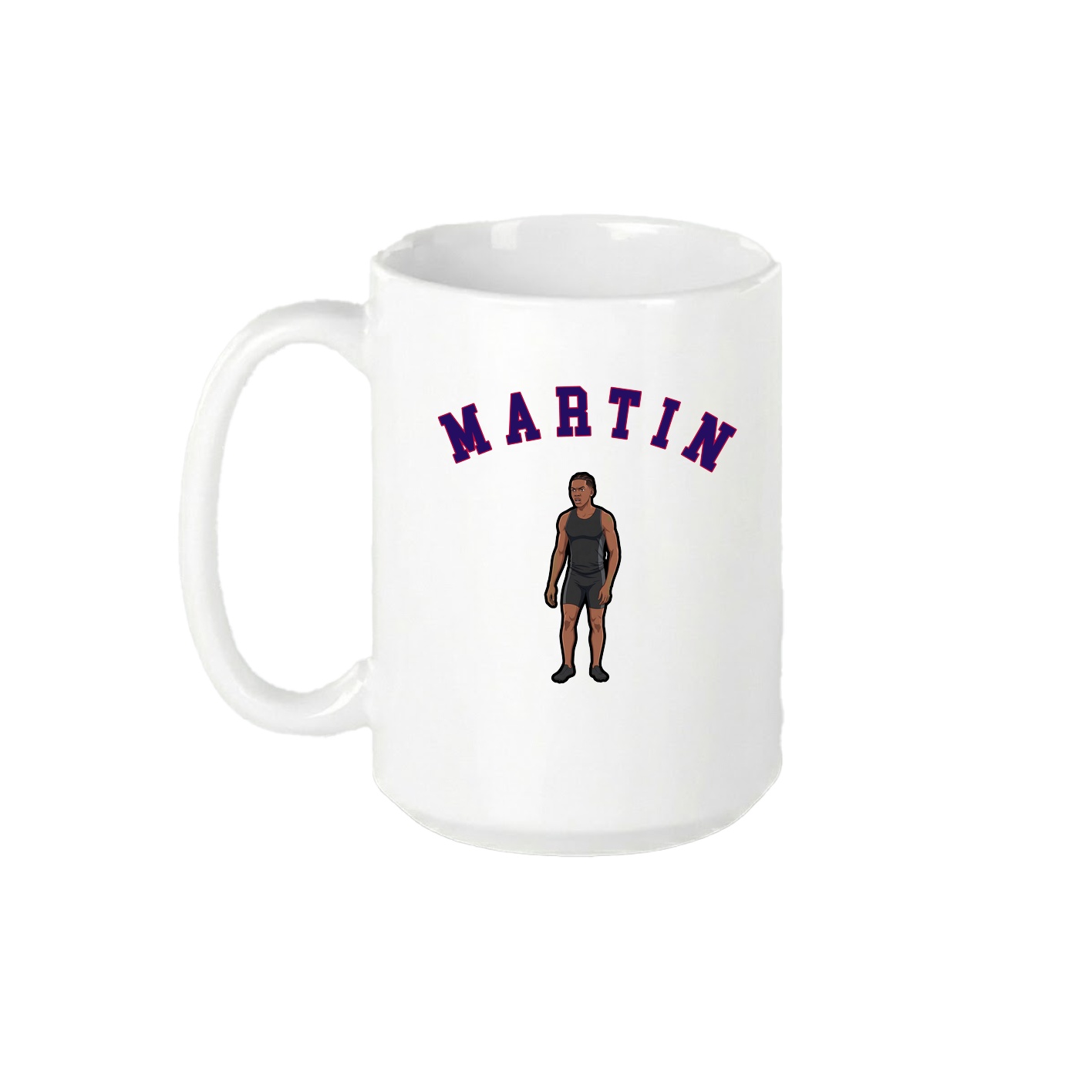 15oz Coffee Mug — Shirsey Arch in White