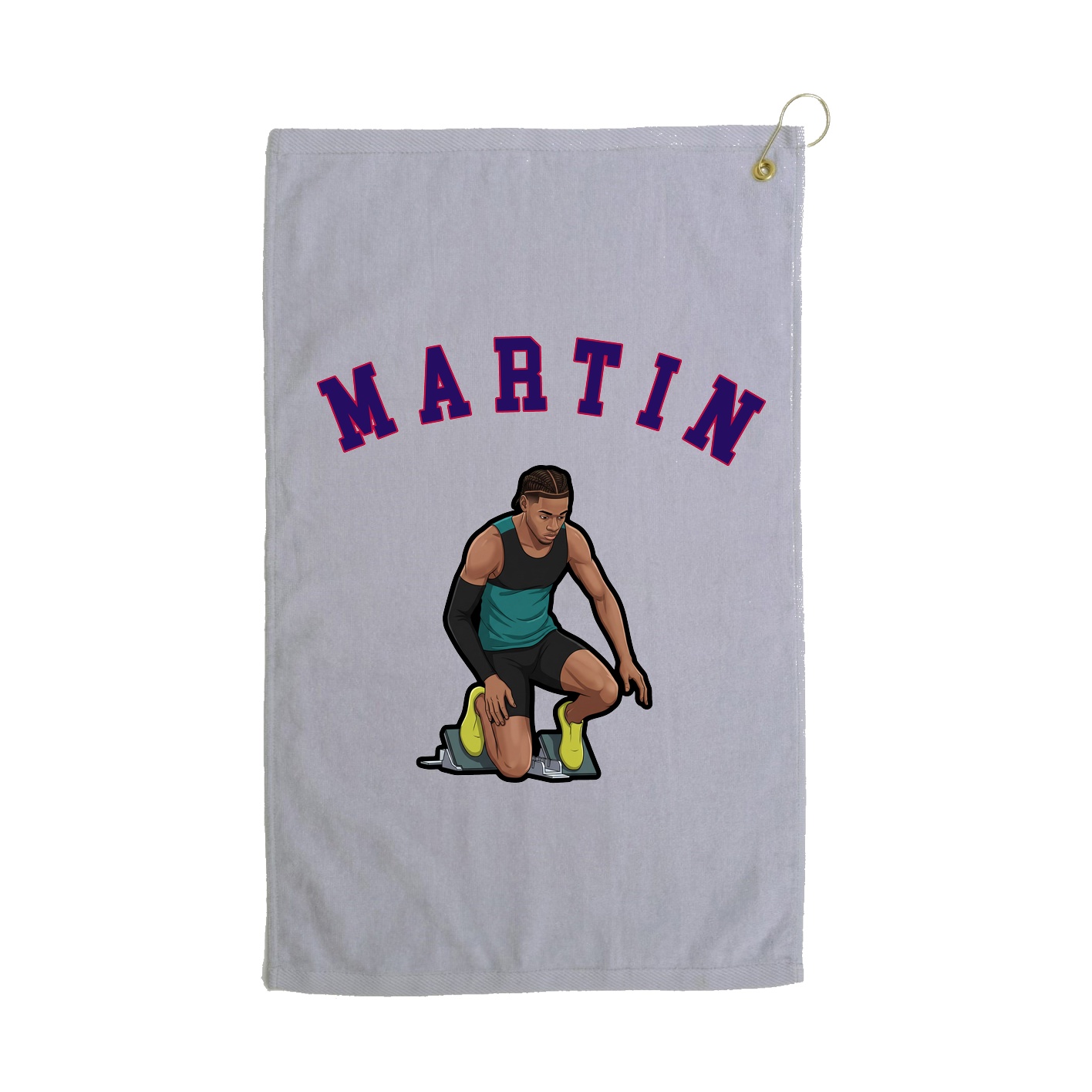 Golf Towel — Shirsey Arch in Grey