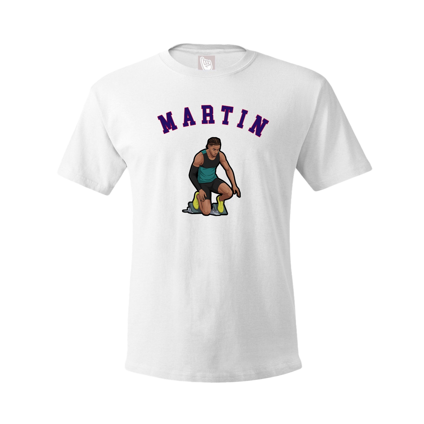 Youth Tee — Shirsey Arch in White