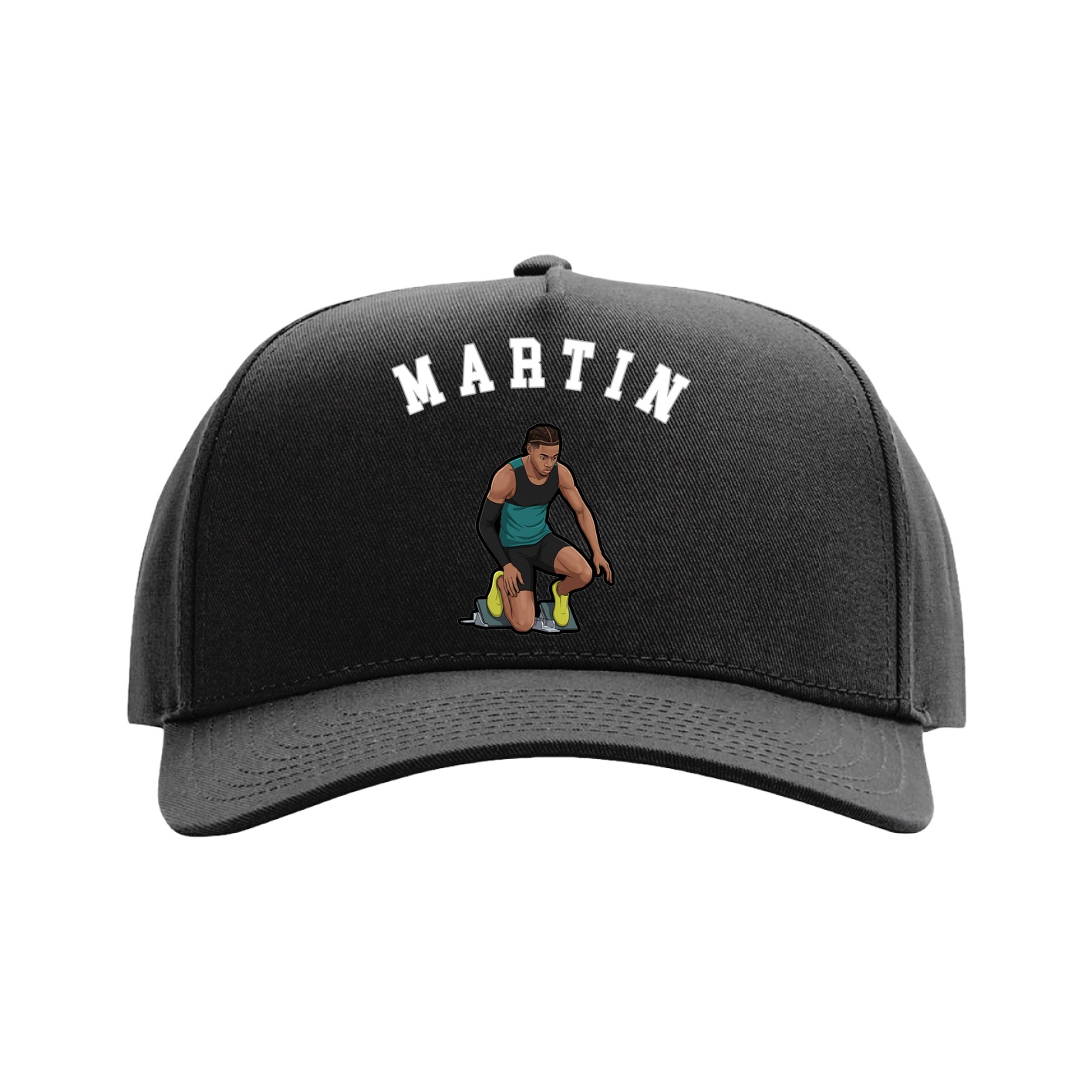 Full Fabric Five-Panel Champ Cap