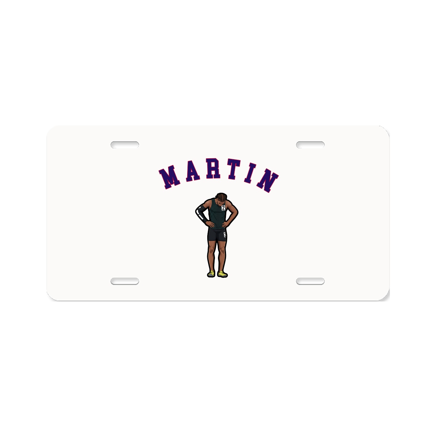 License Plate — Shirsey Arch in Classic