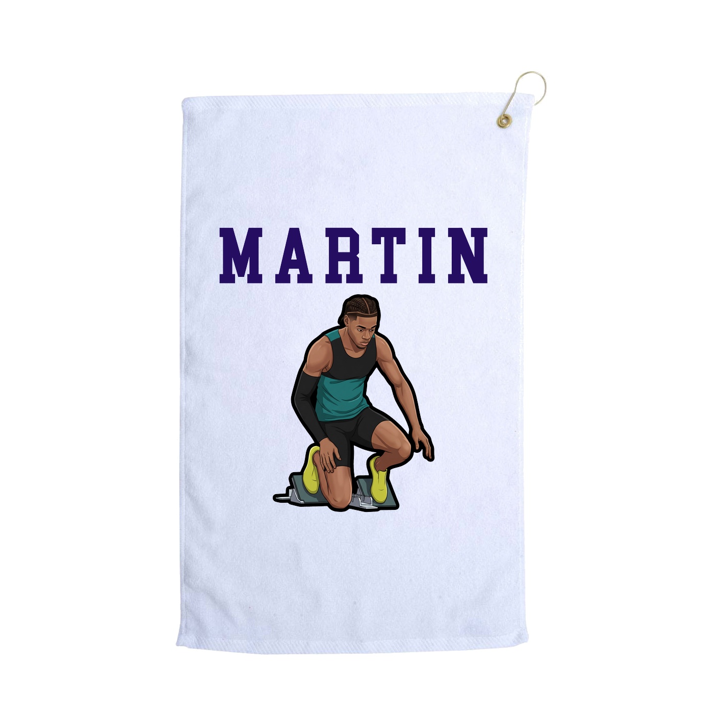 Golf Towel — Shirsey in White