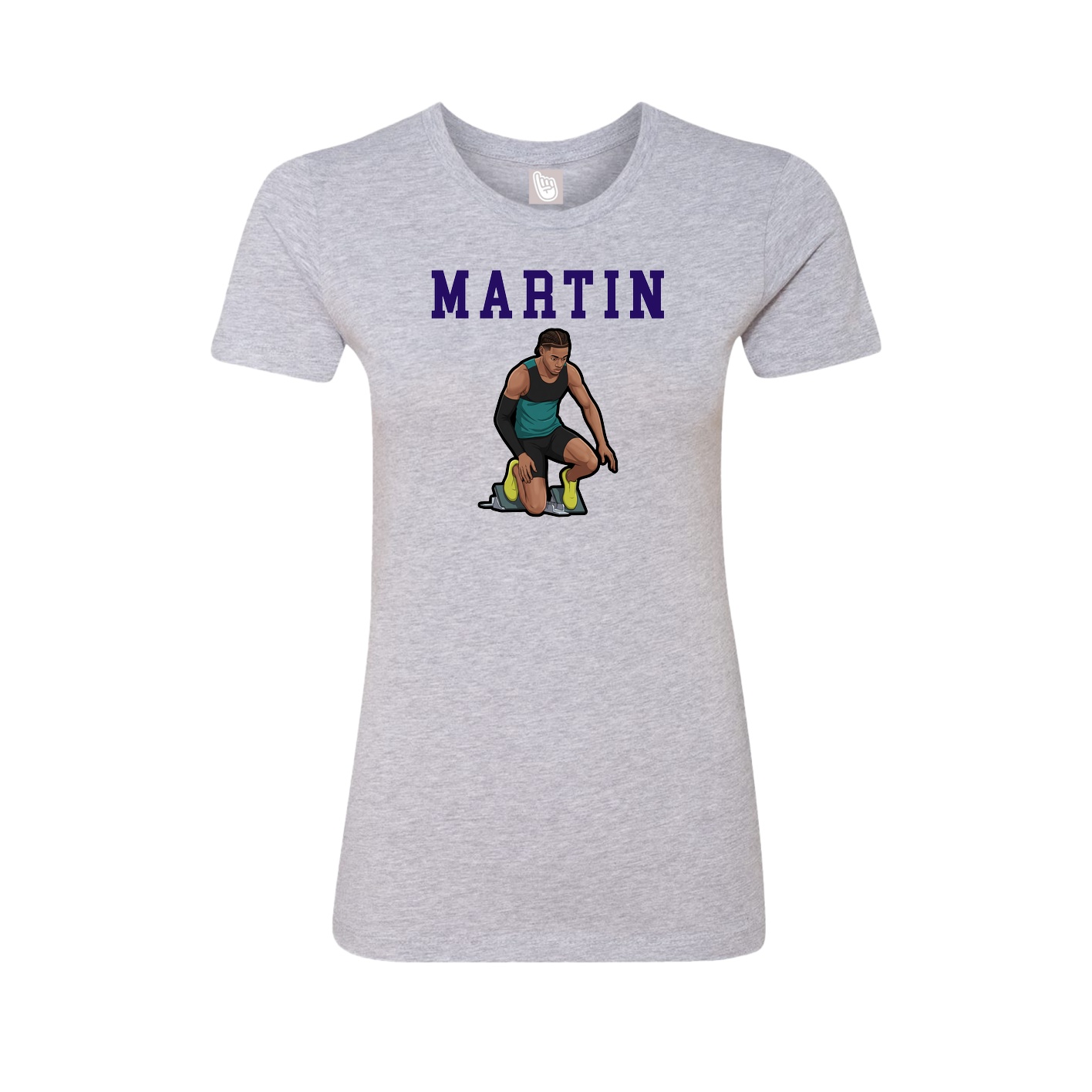 Fitted Women's Tee — Shirsey in Grey