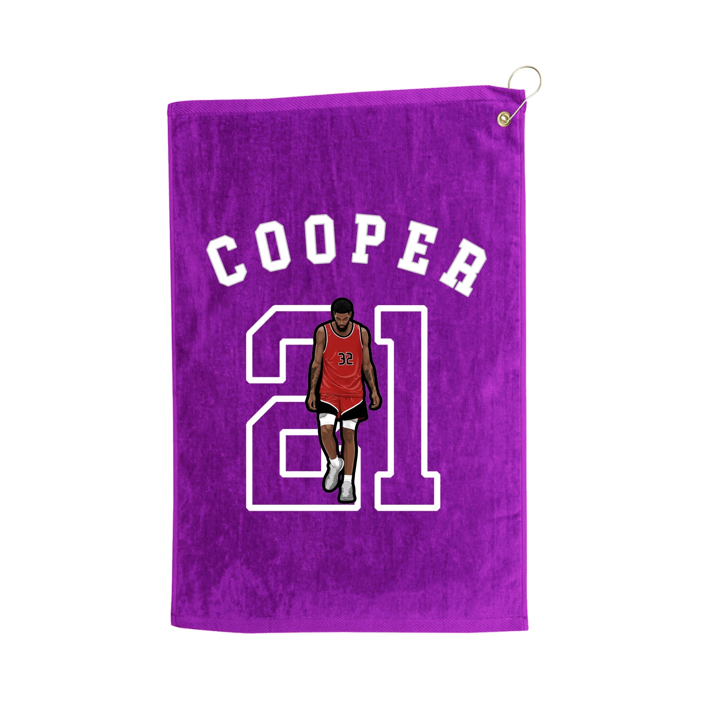 Golf Towel — Shirsey Arch in Purple