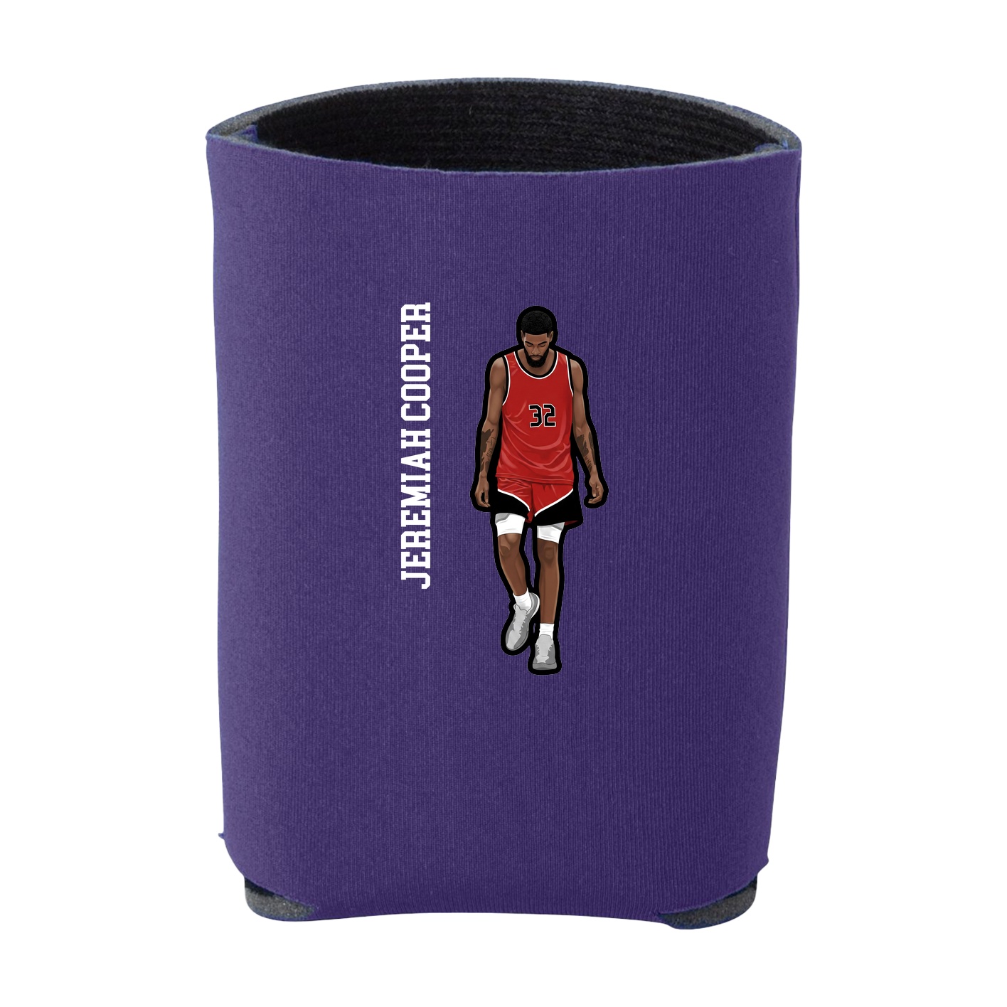 Can Holder — Name Vertical in Purple