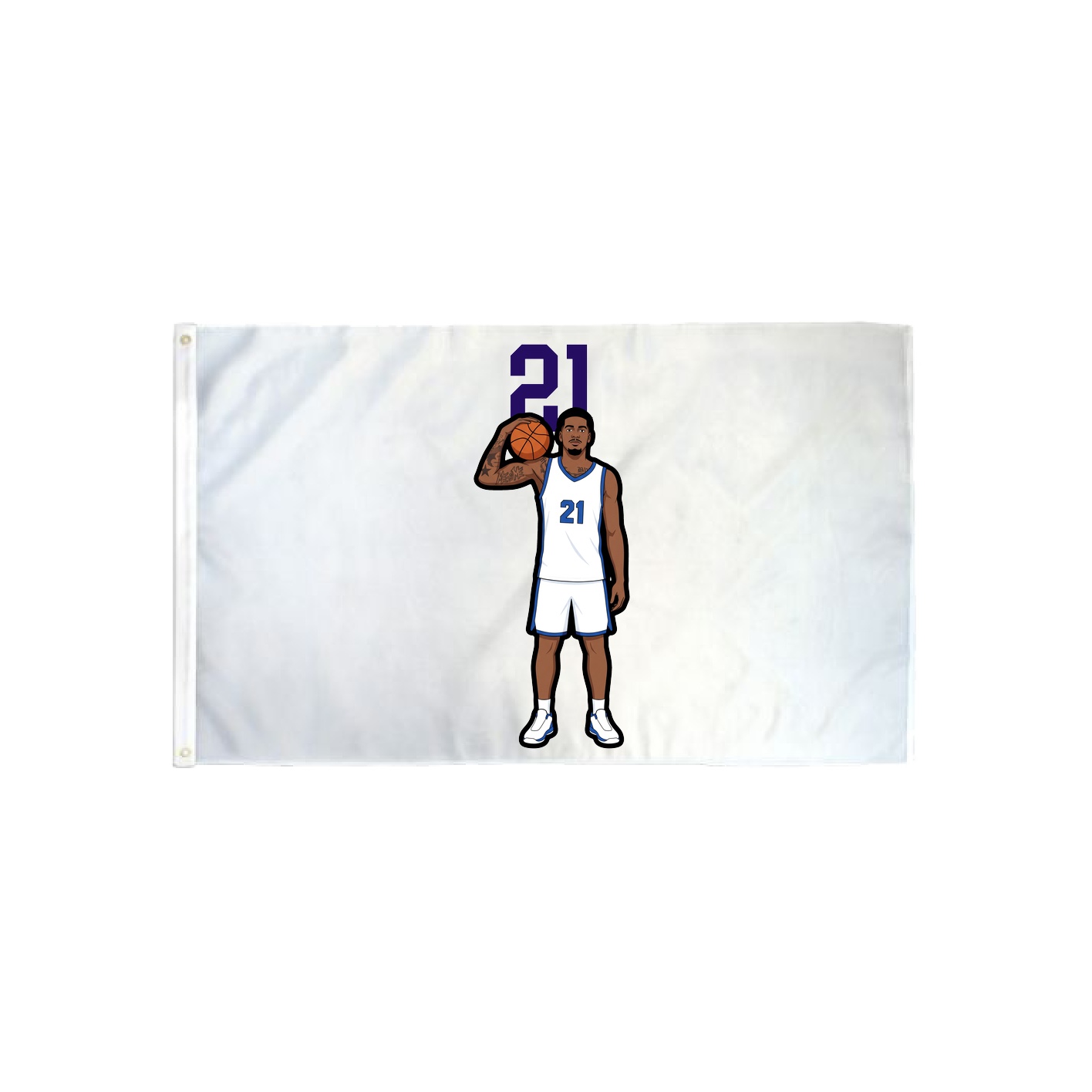 3x5 Flag — Number Top in Classic