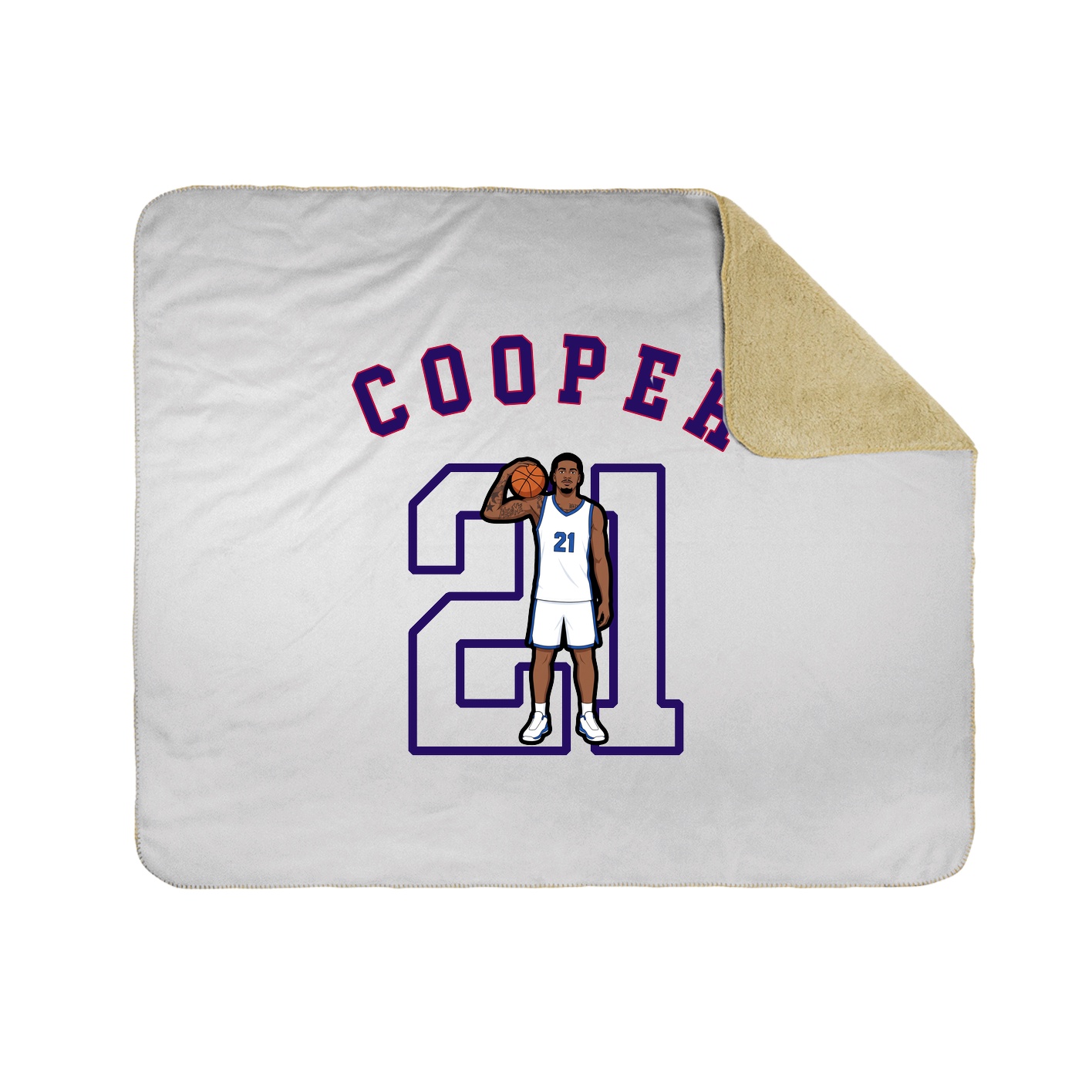 Throw Blanket — Shirsey Arch in White