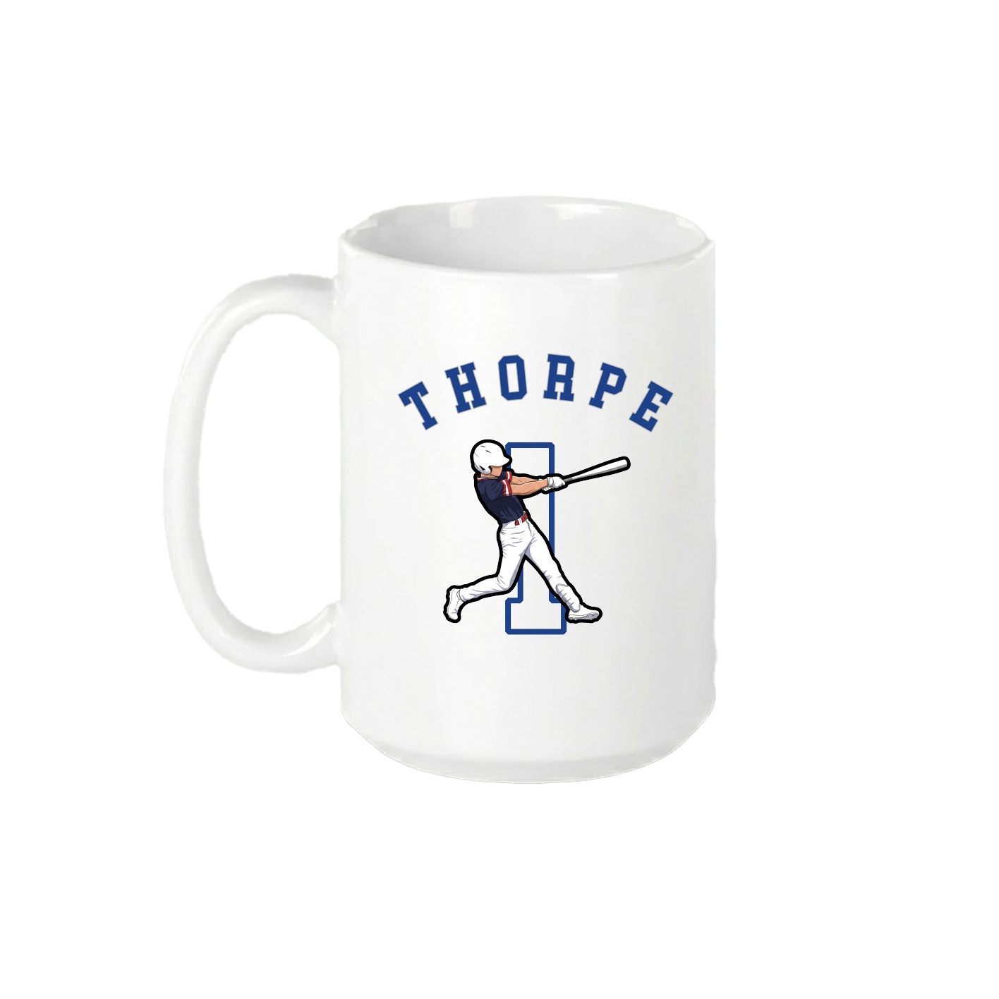 15oz Coffee Mug — Shirsey Arch in White