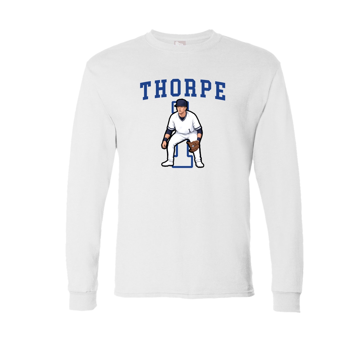 Long Sleeve Tee — Shirsey in White