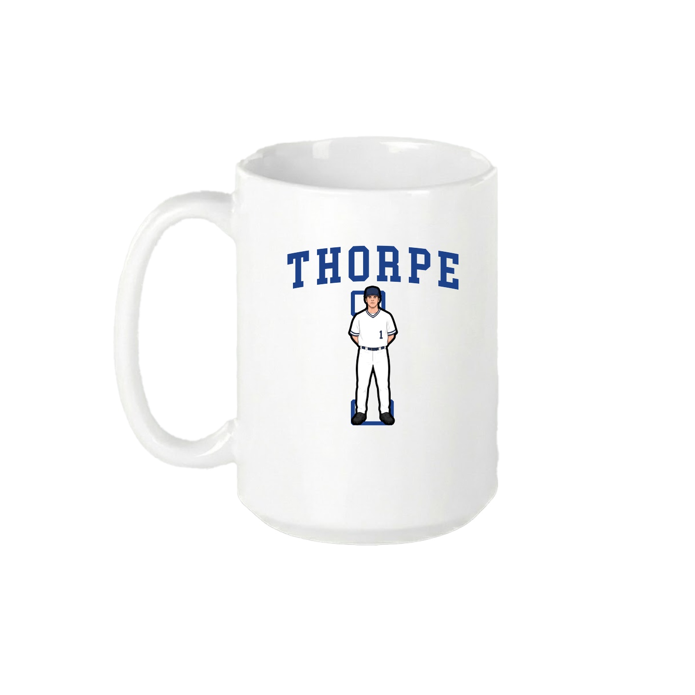 15oz Coffee Mug — Shirsey in White