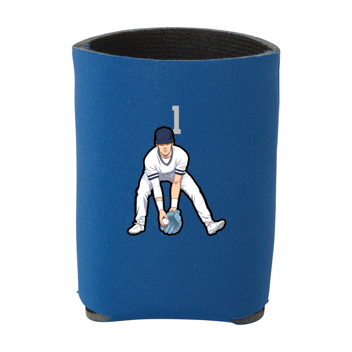 Can Holder — Number Top in Royal