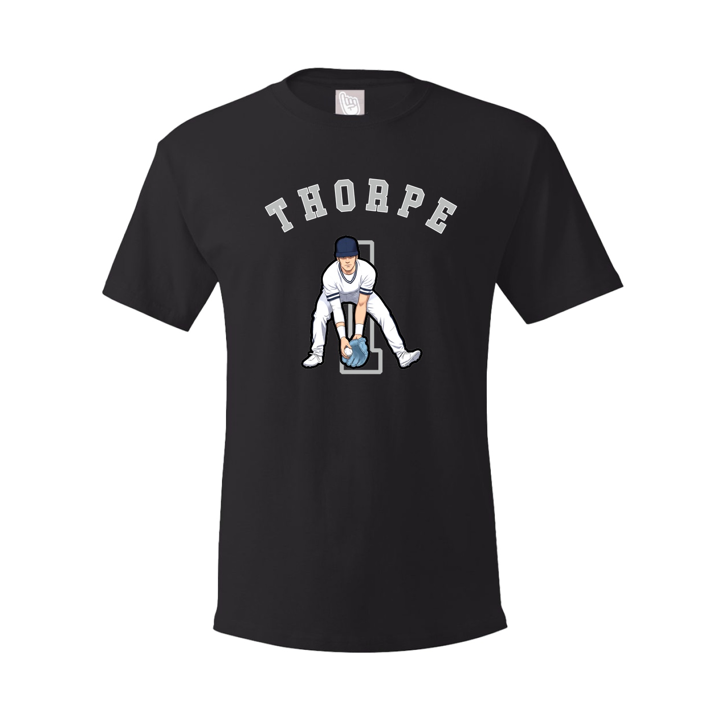 Youth Tee — Shirsey Arch in Black