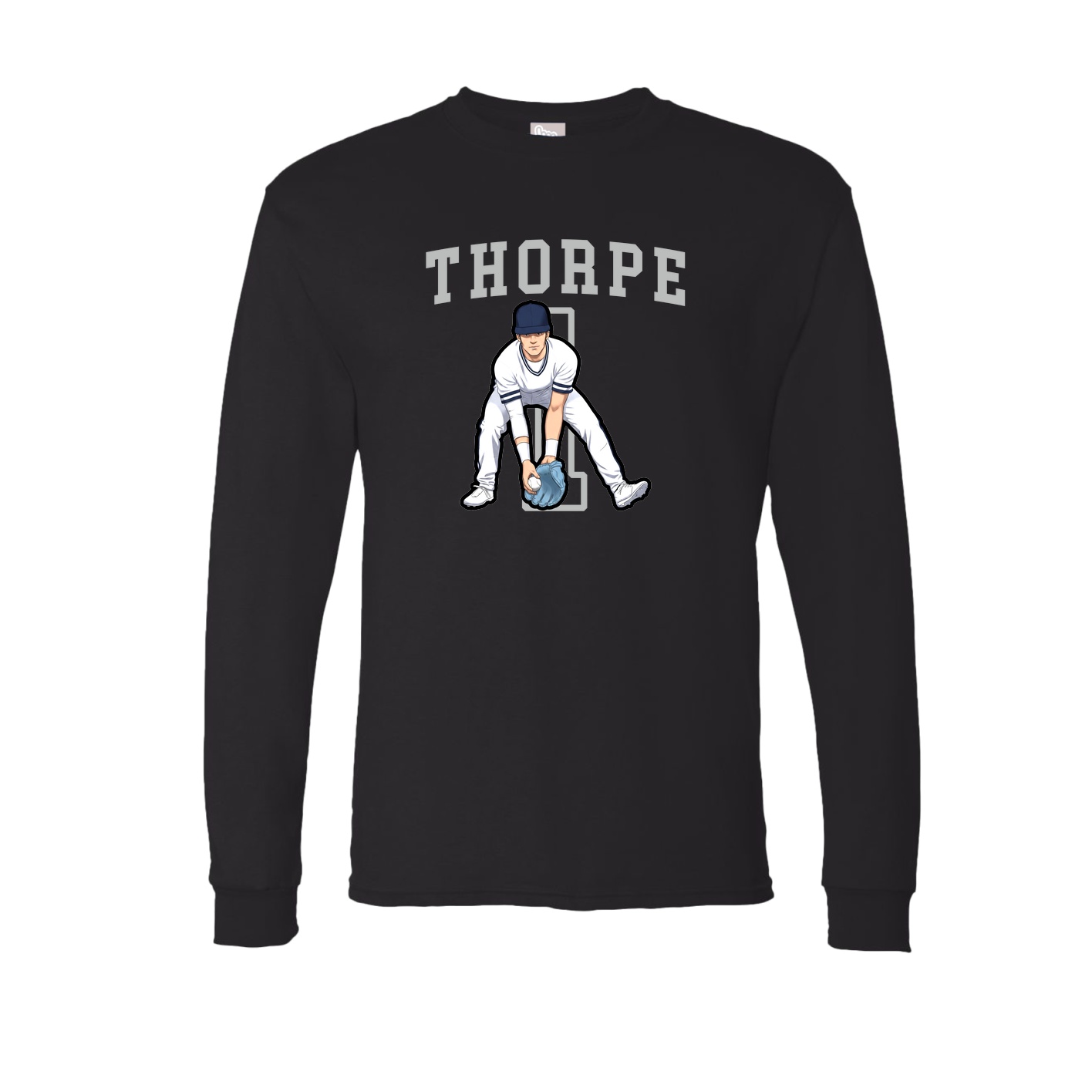 Long Sleeve Tee — Shirsey in Black
