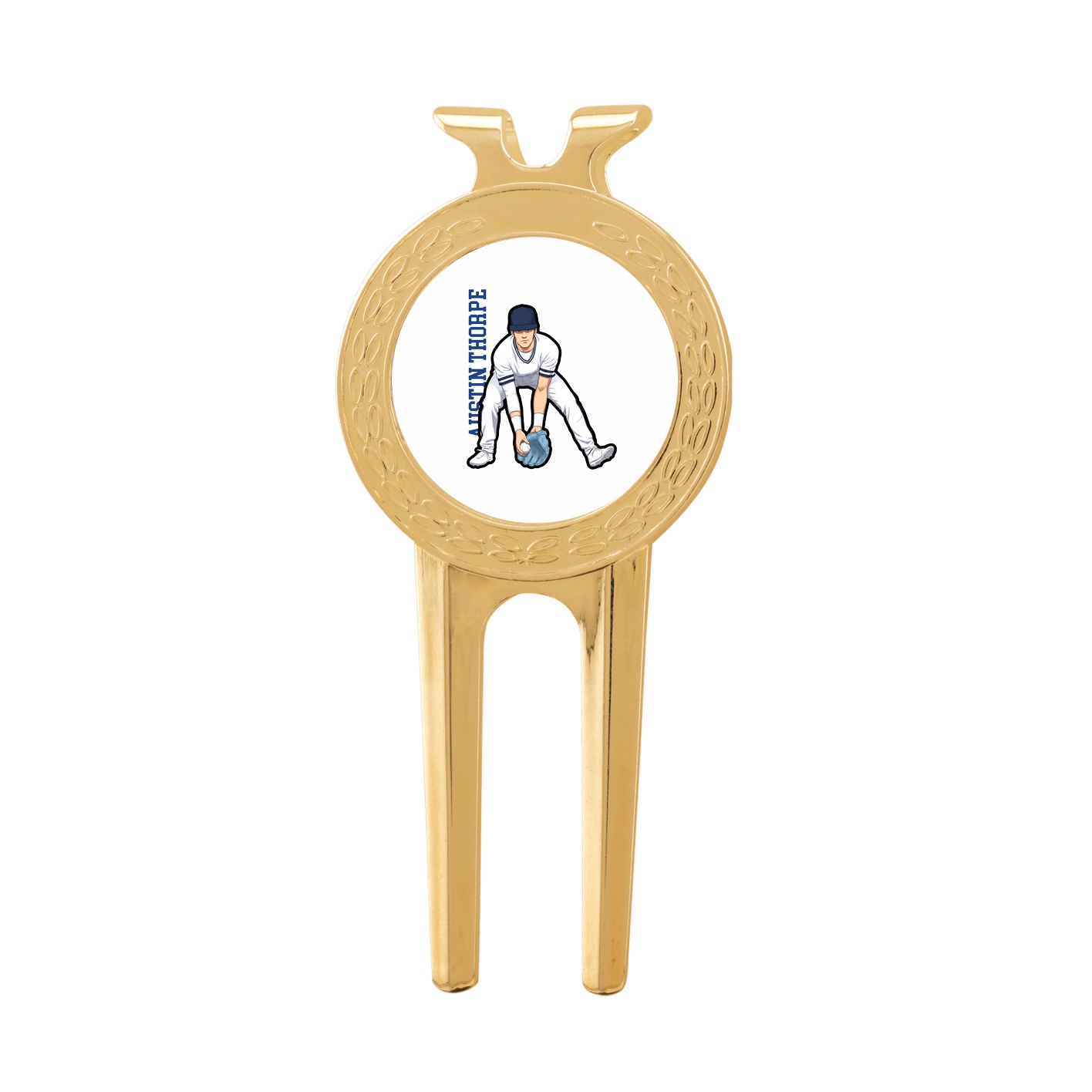 Divot Tool with Ball Marker — Name Vertical in Classic