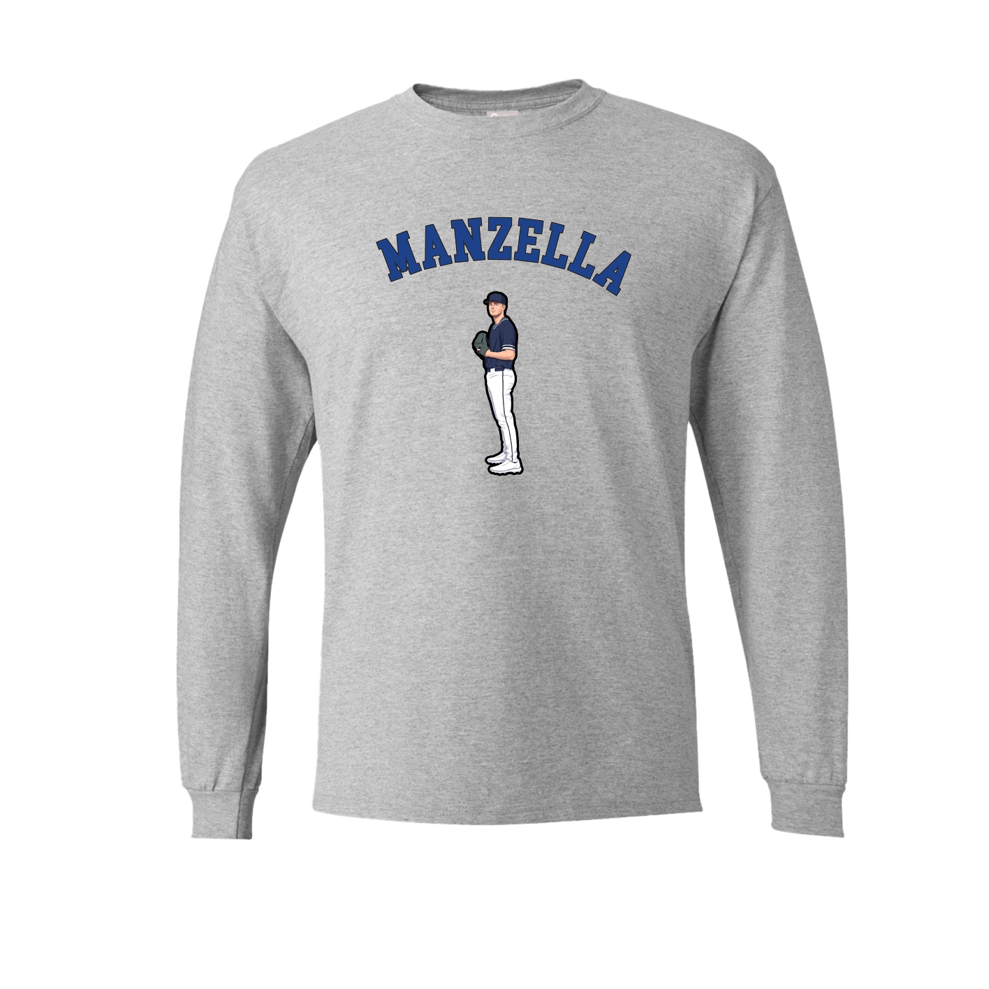 Long Sleeve Tee — Shirsey Arch in Grey