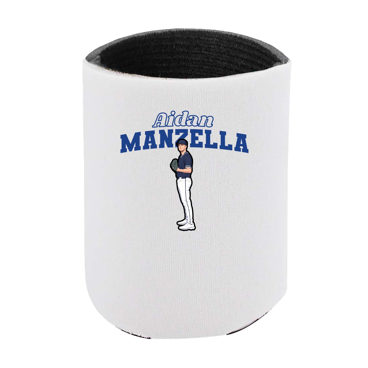 Can Holder — Name Arch in White