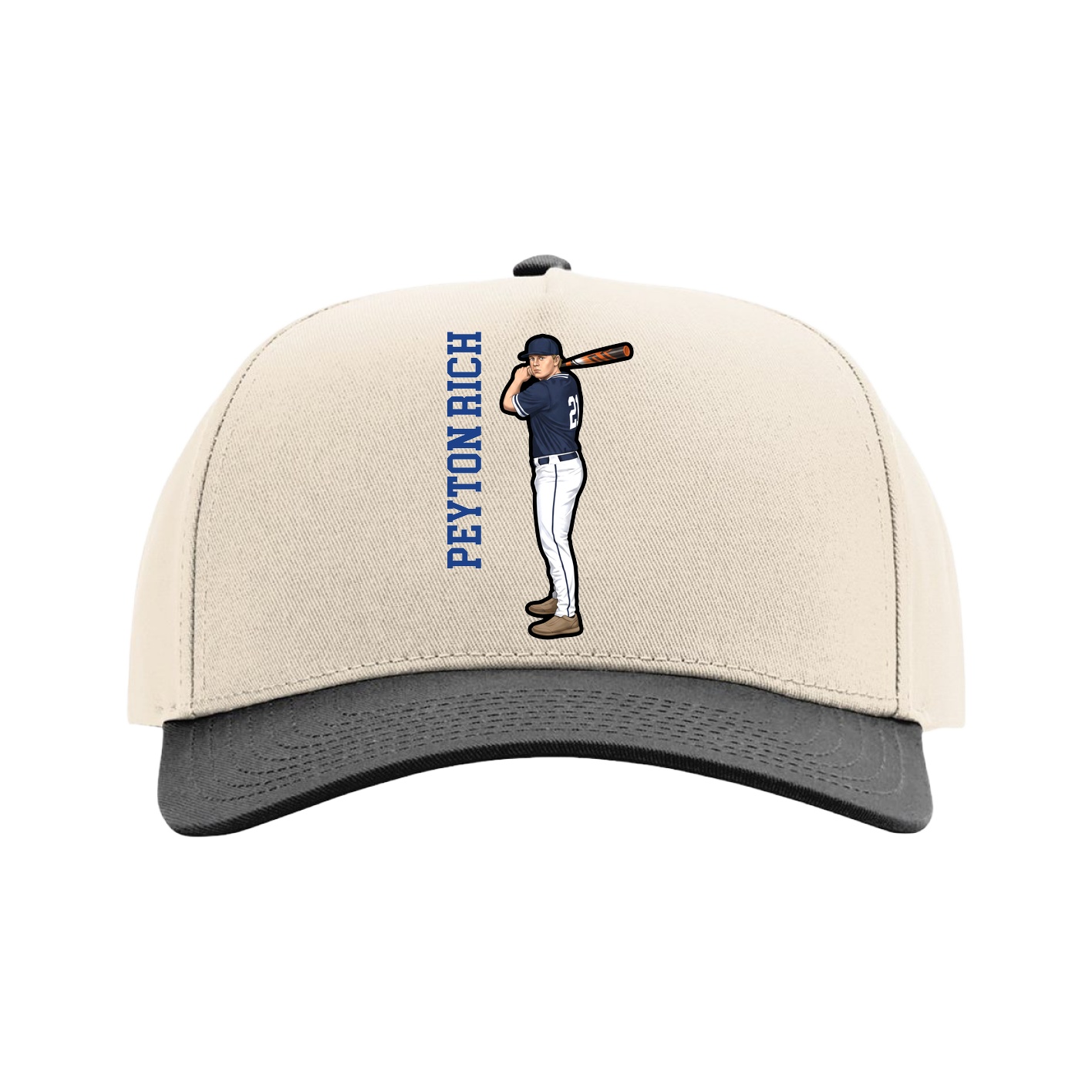 Full Fabric Five-Panel Champ Cap