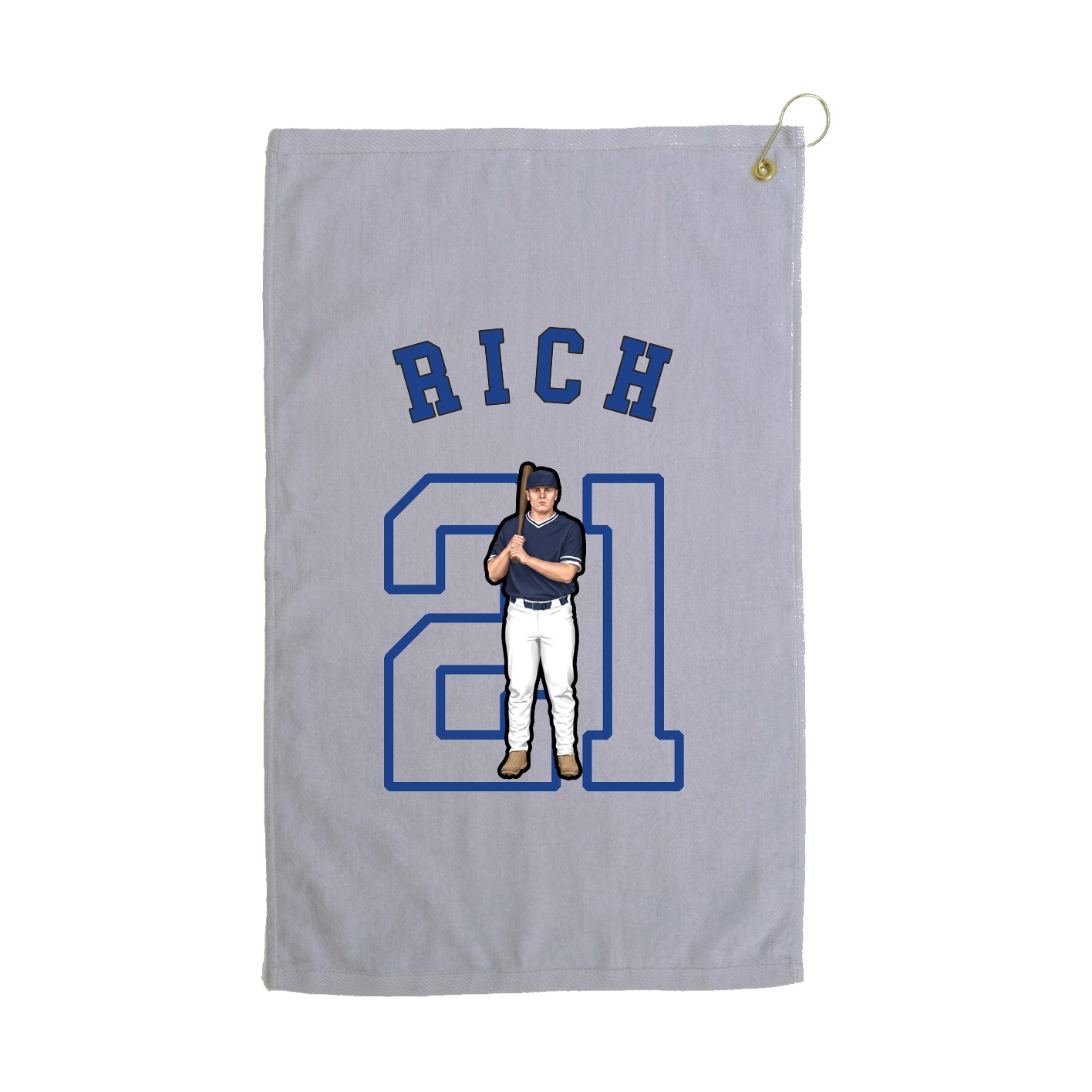 Golf Towel — Shirsey Arch in Grey
