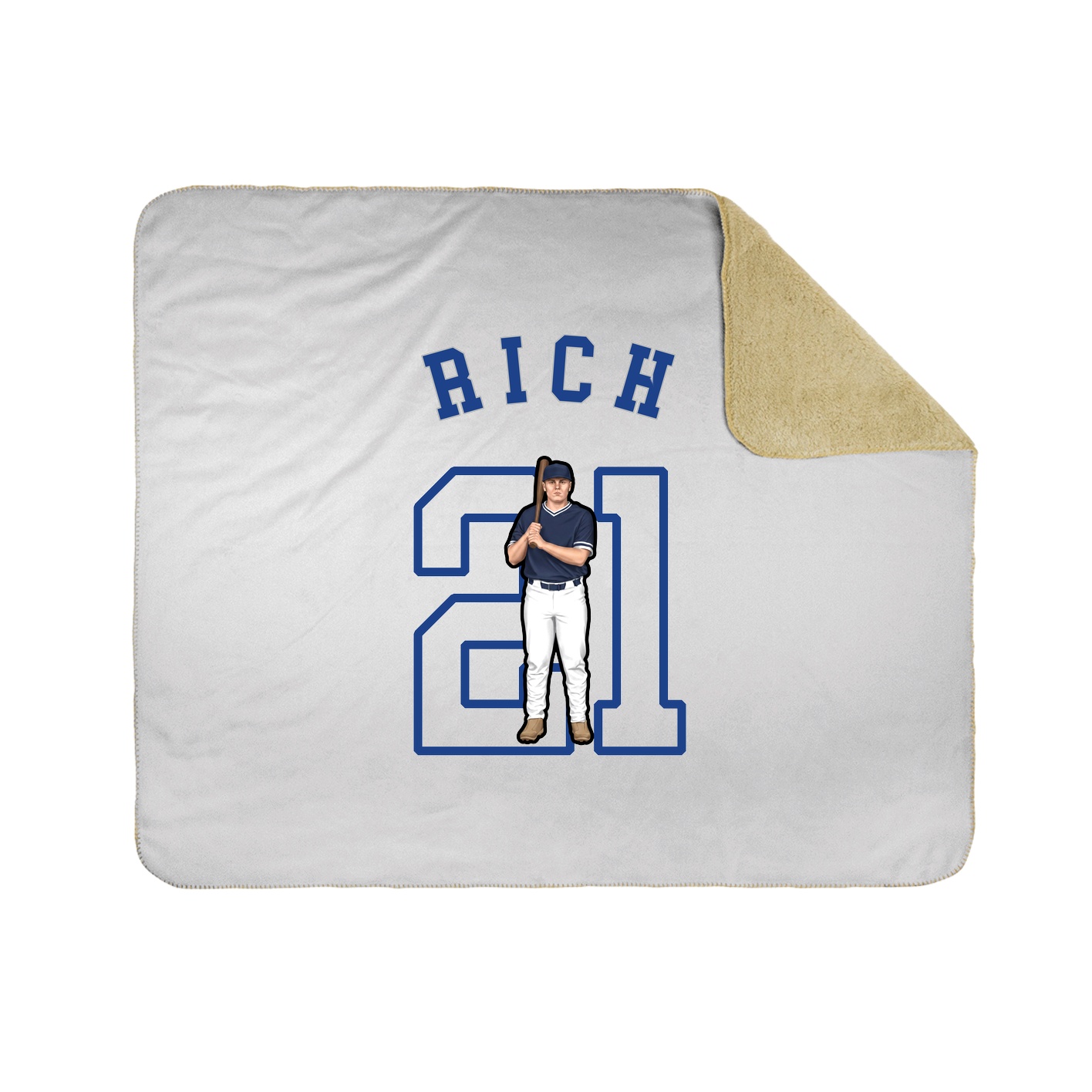 Throw Blanket — Shirsey Arch in White