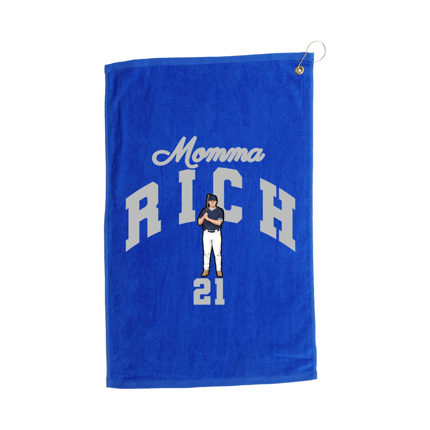 Golf Towel — Mothers Day Arch in Royal