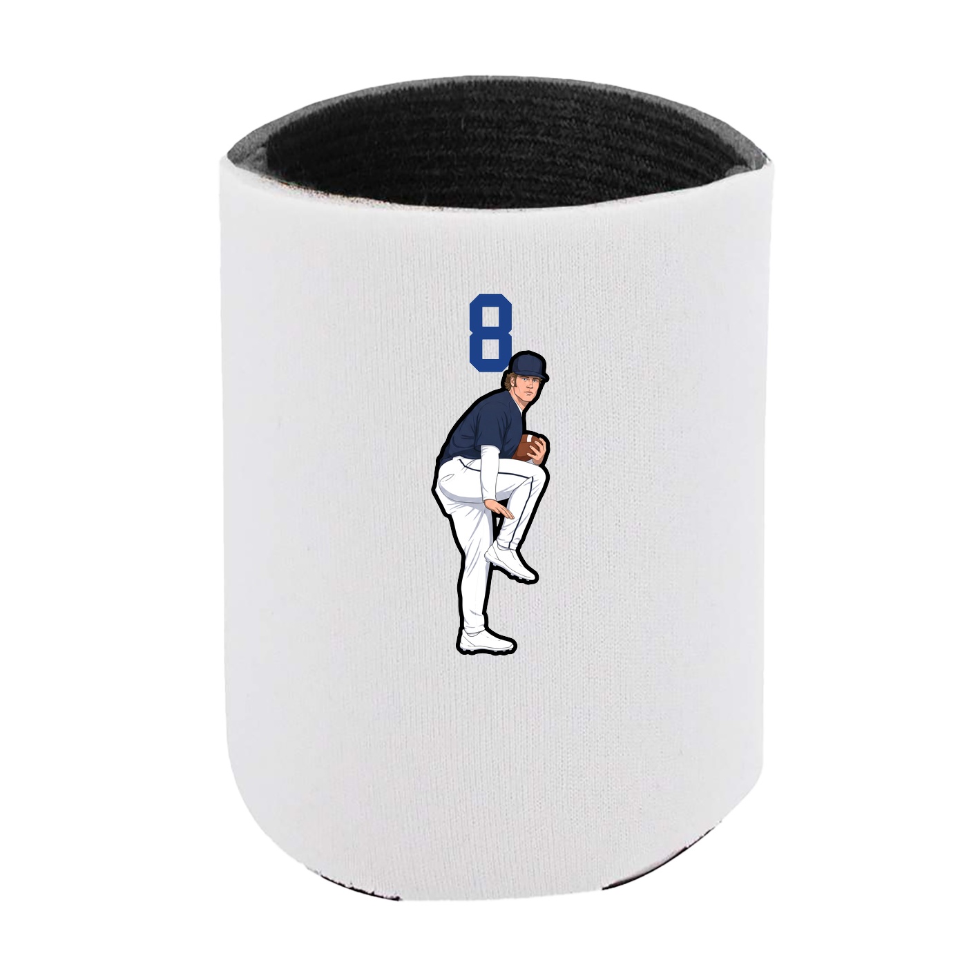 Can Holder — Number Top in White