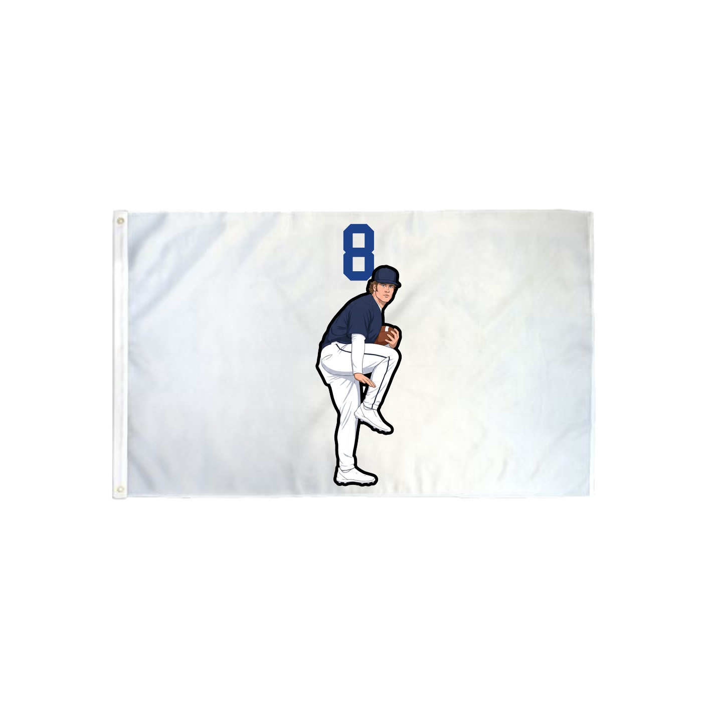 3x5 Flag — Number Top in Classic