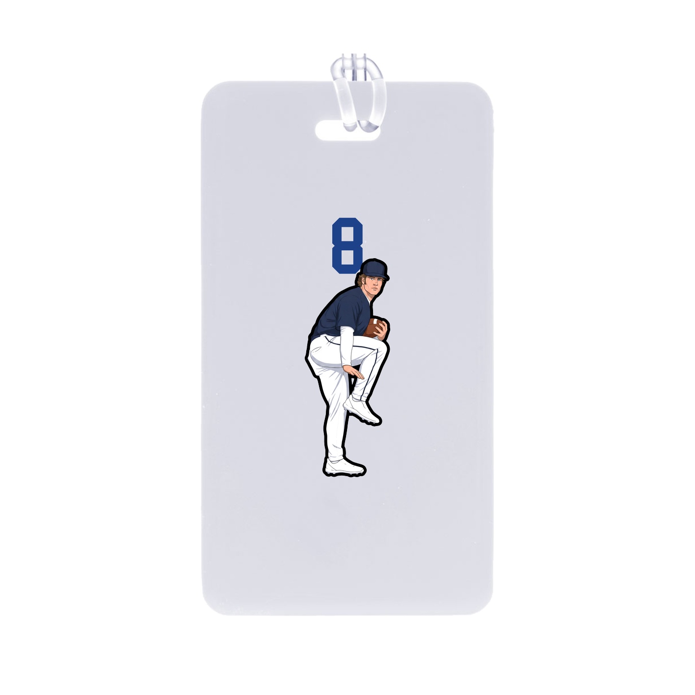 Bag Tag — Number Top in Classic