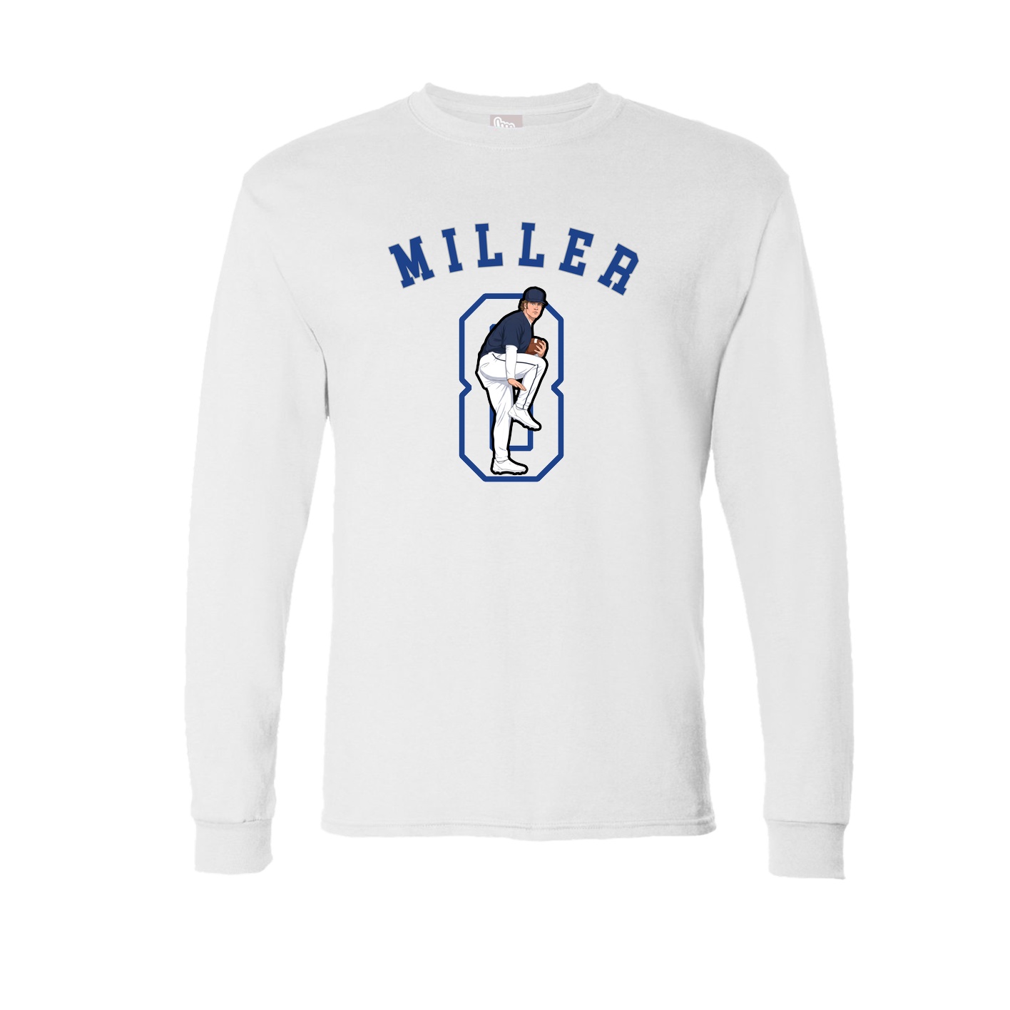 Long Sleeve Tee — Shirsey Arch in White