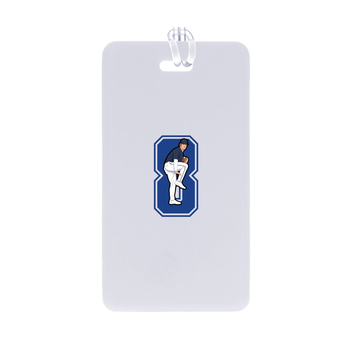 Bag Tag — Number in Classic