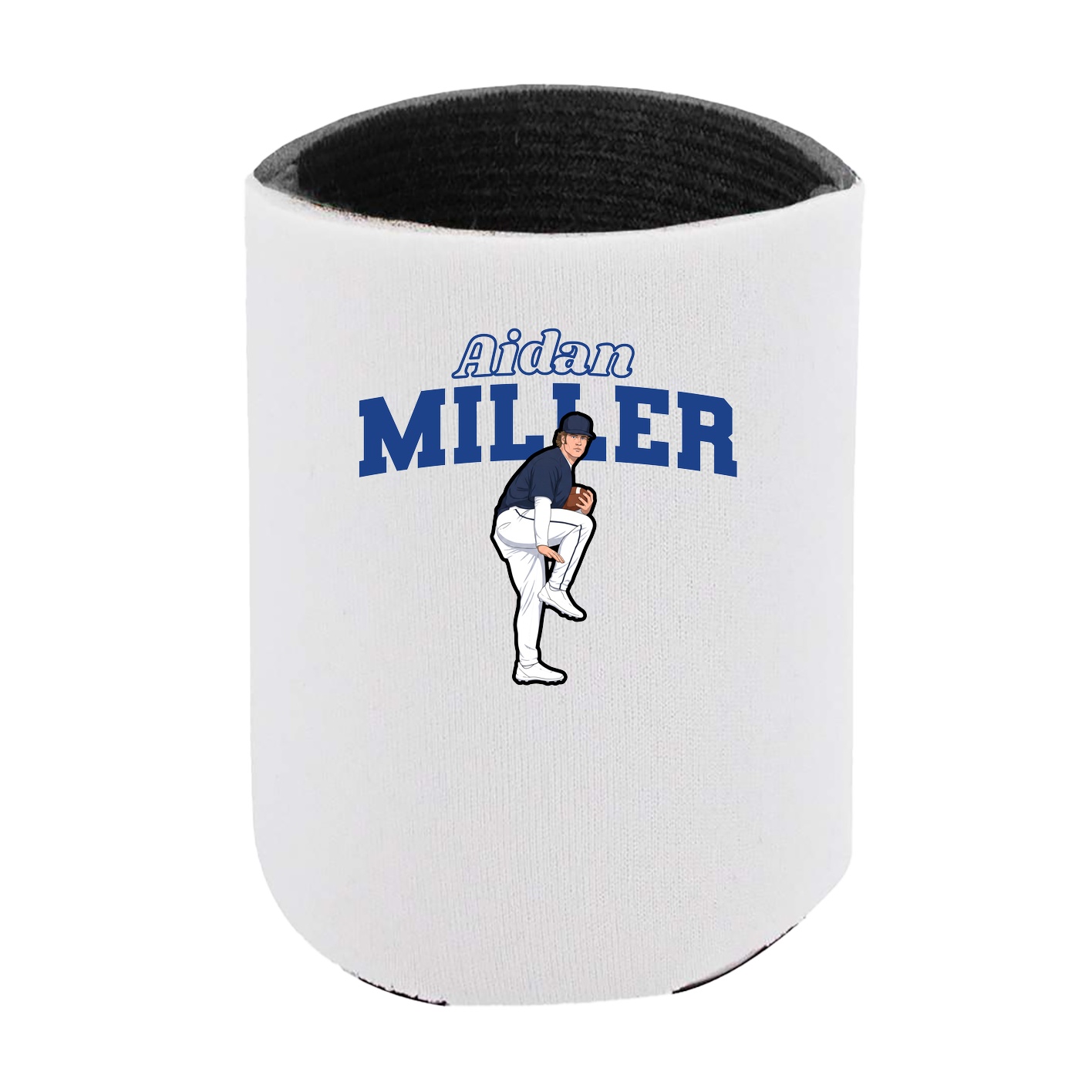 Can Holder — Name Arch in White
